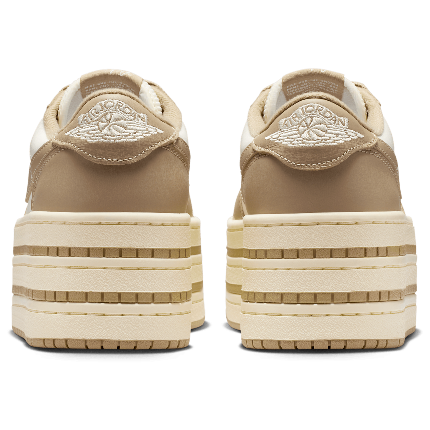 Jordan Air Jordan 1 Triple Stack - Women's - Khaki/Khaki/Sail