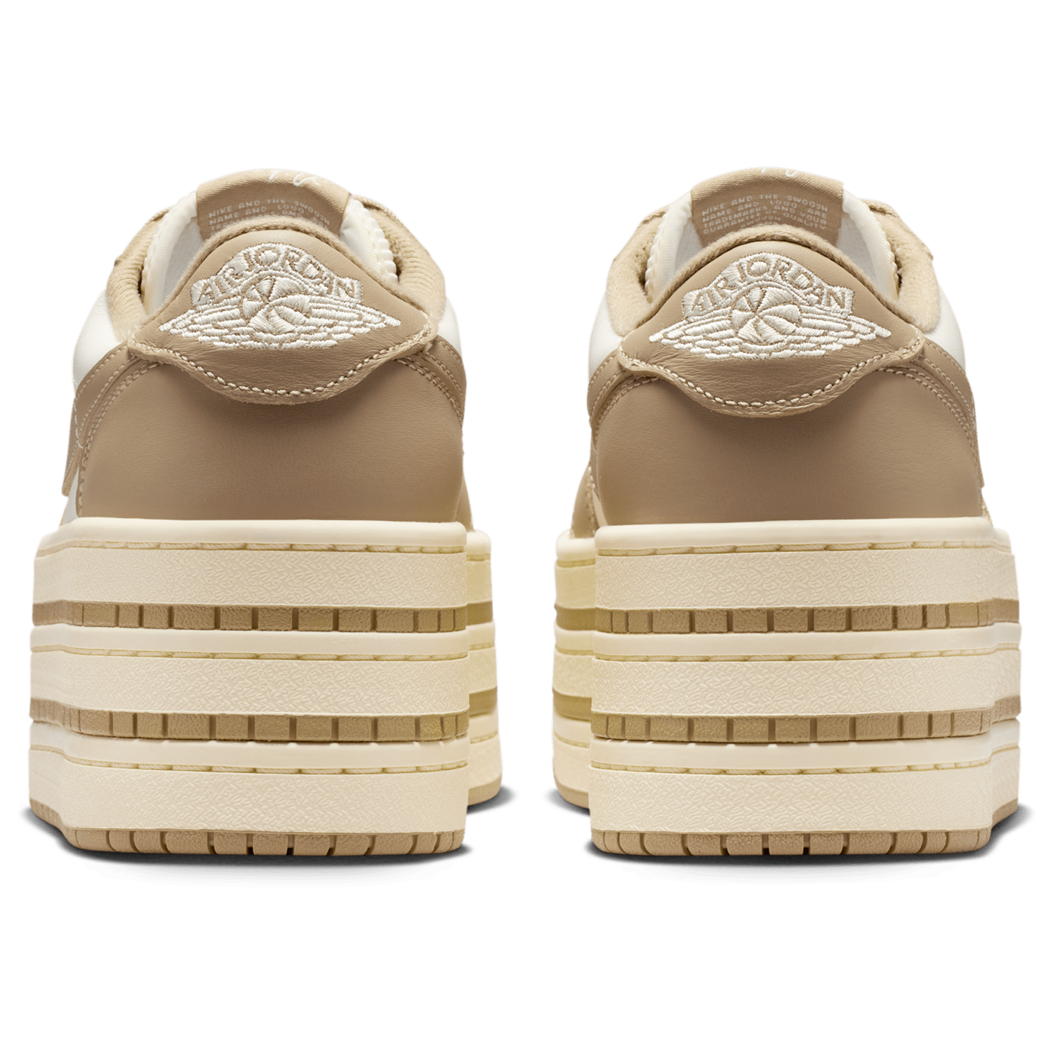 Jordan Air Jordan 1 Triple Stack - Women's - Khaki/Khaki/Sail