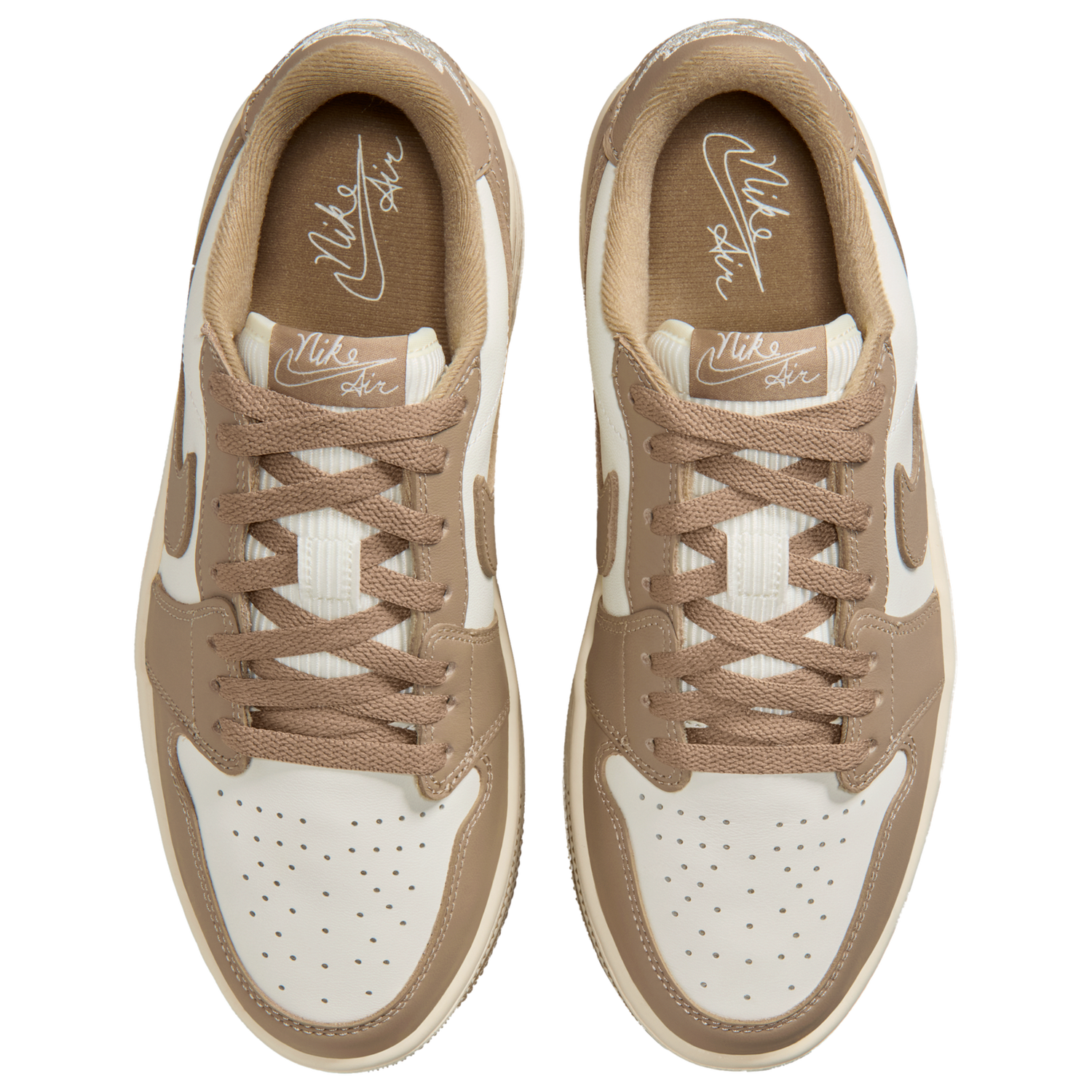 Jordan Air Jordan 1 Triple Stack - Women's - Khaki/Khaki/Sail