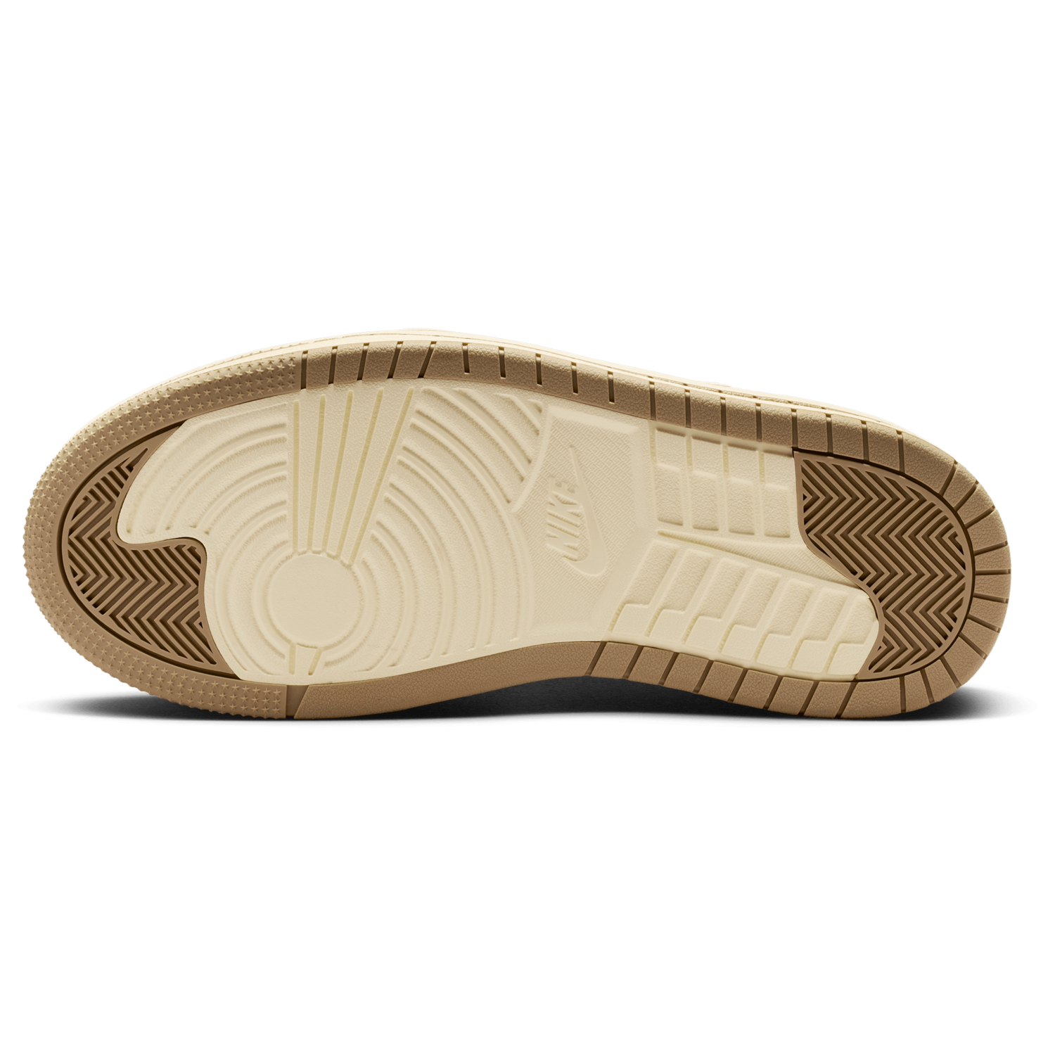 Jordan Air Jordan 1 Triple Stack - Women's - Khaki/Khaki/Sail