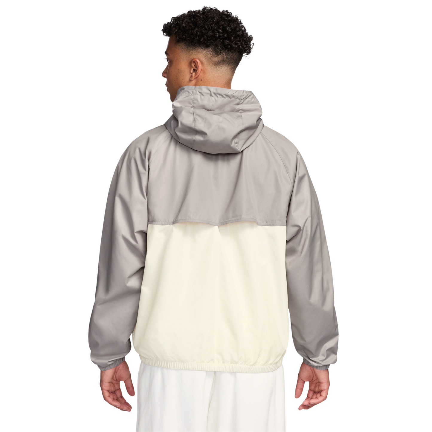 Nike NSW Windrunner Jacket - Men's - Iron Ore/Sail