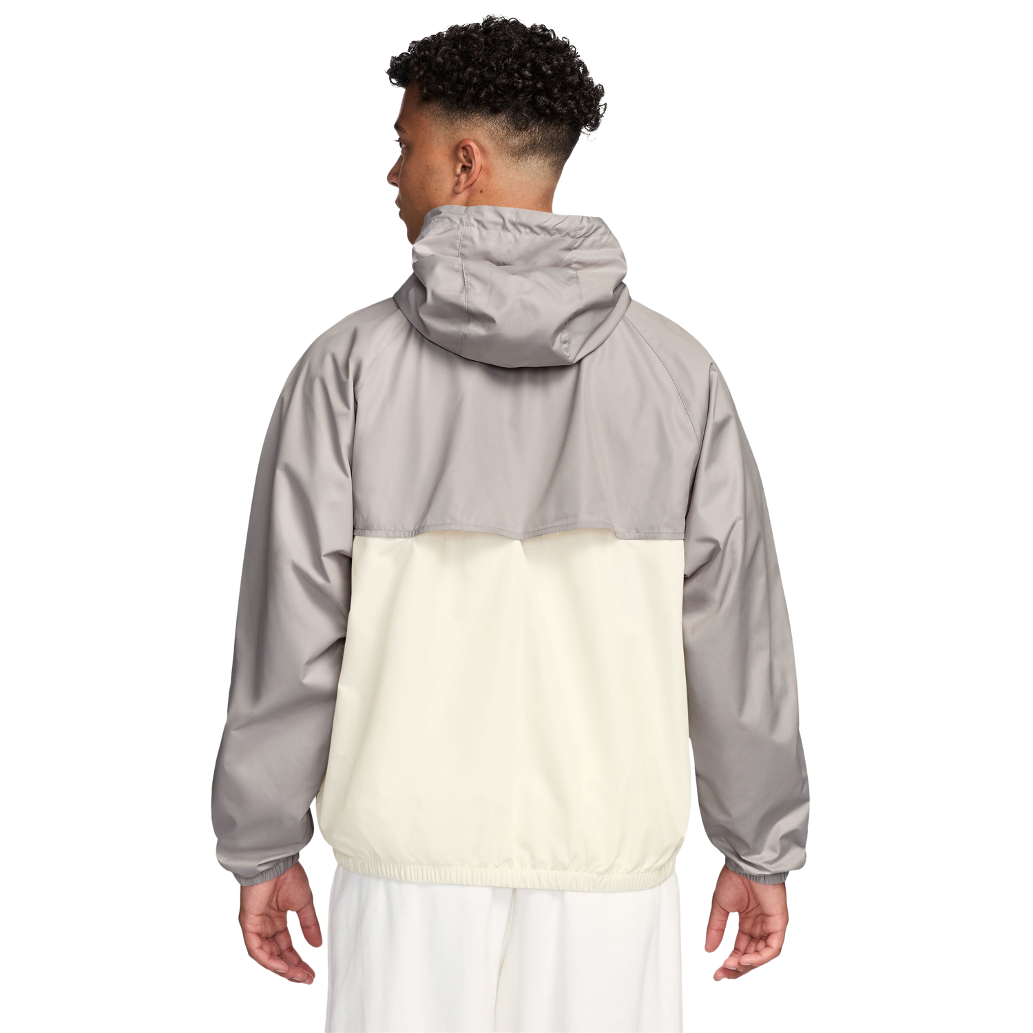 Nike NSW Windrunner Jacket - Men's - Iron Ore/Sail