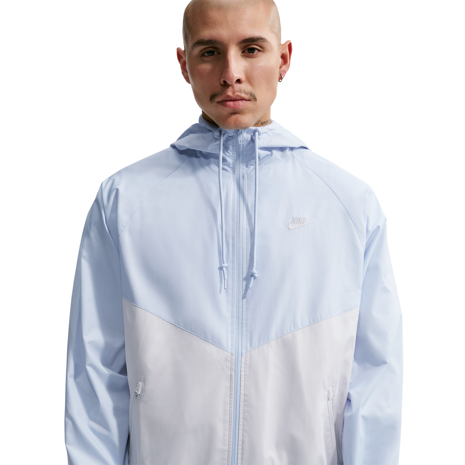 Nike NSW Windrunner Jacket - Men's - Gray/Blue
