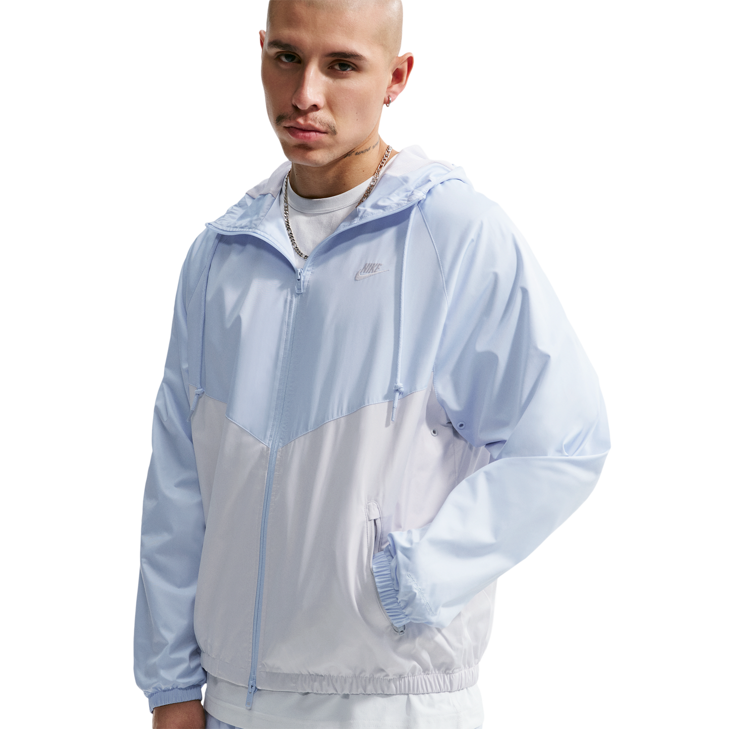 Nike NSW Windrunner Jacket - Men's - Gray/Blue