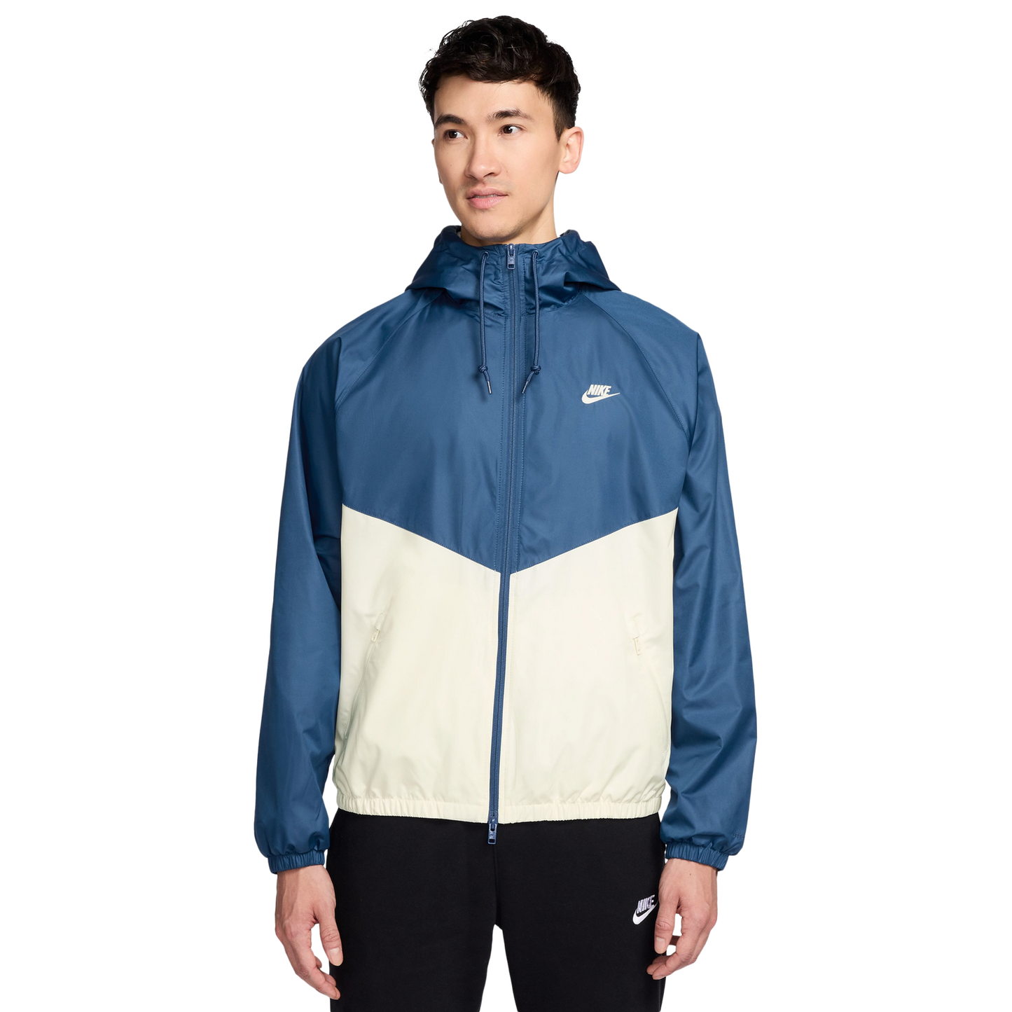 Nike NSW Windrunner Jacket - Men's - Blue/White