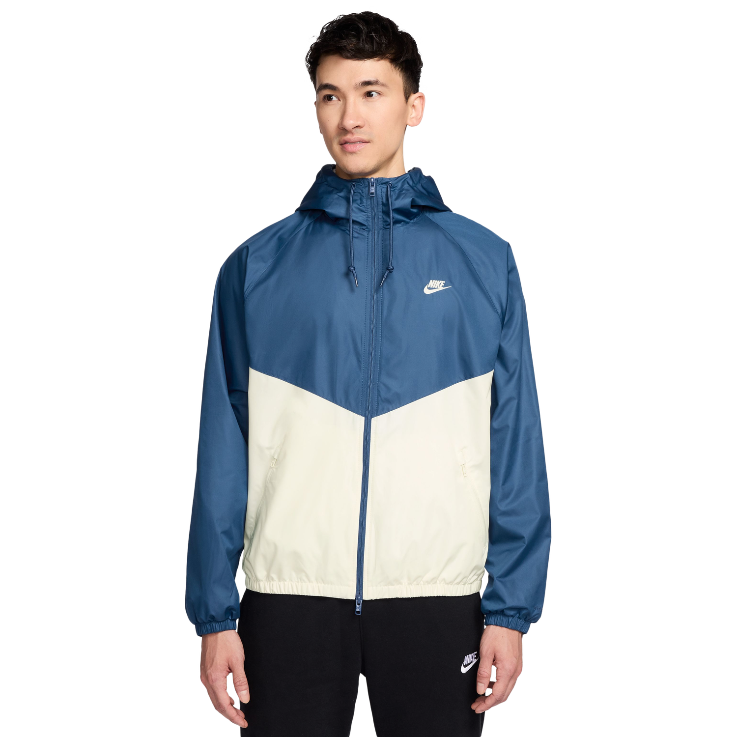 Nike NSW Windrunner Jacket - Men's - Blue/White