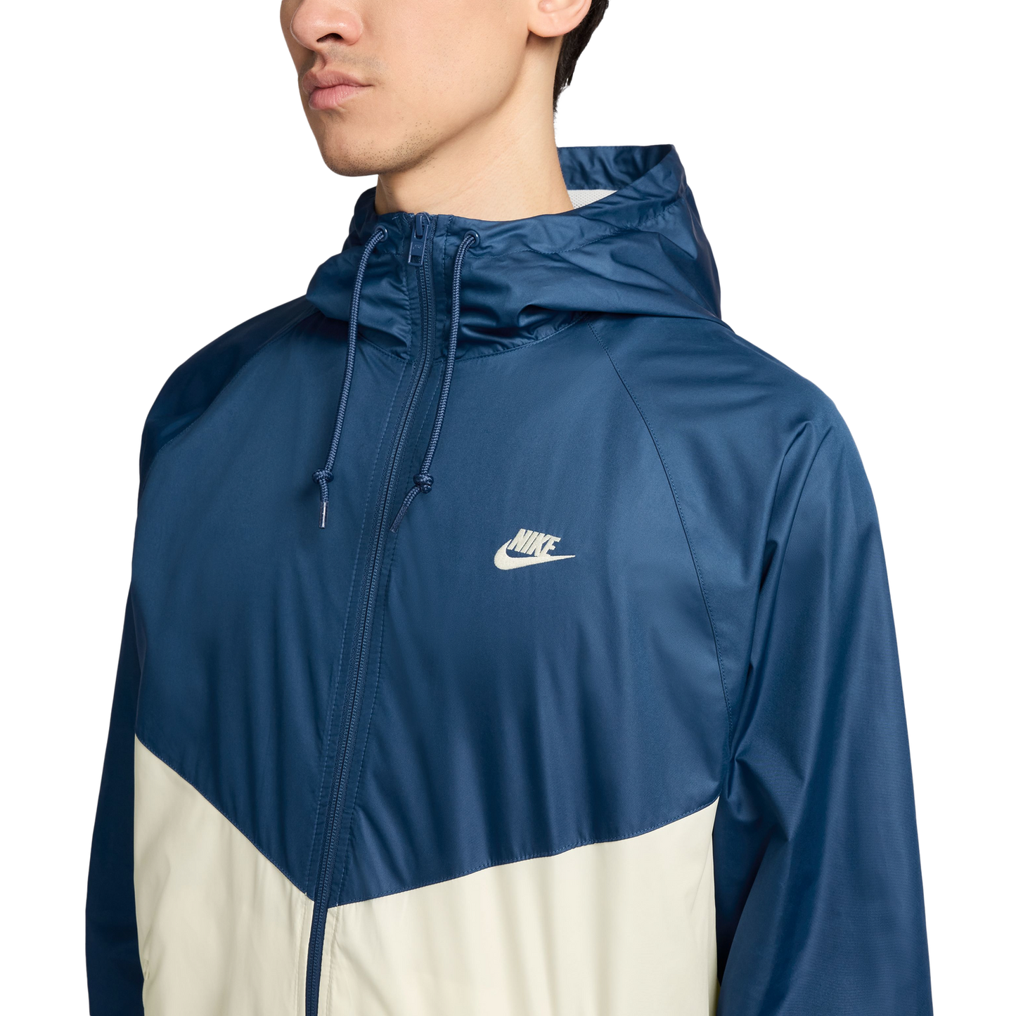 Nike NSW Windrunner Jacket - Men's - Blue/White