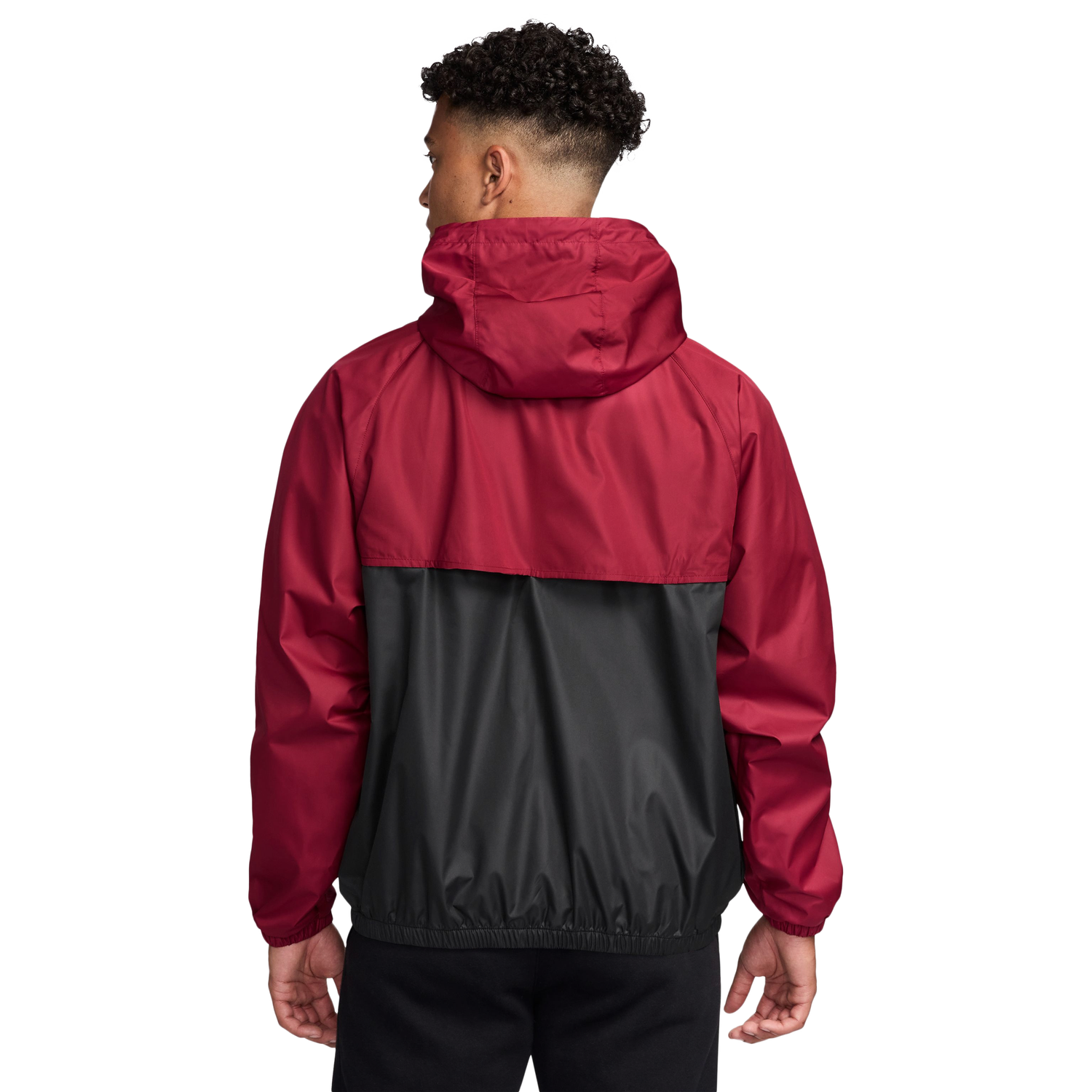 Nike NSW Windrunner Jacket - Men's - Team Crimson/Black