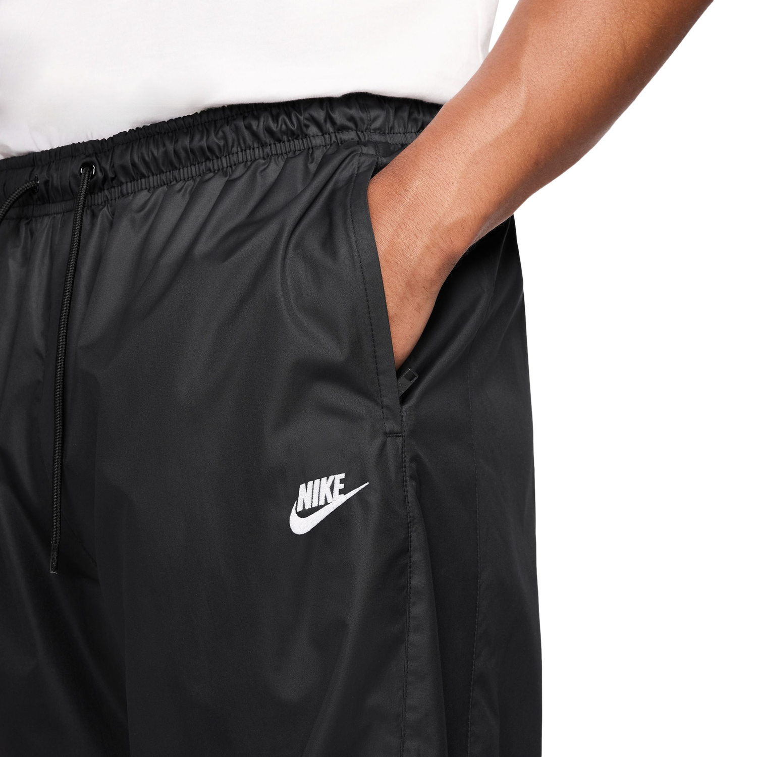 Nike NSW Windrunner Pants - Men's - Black/White
