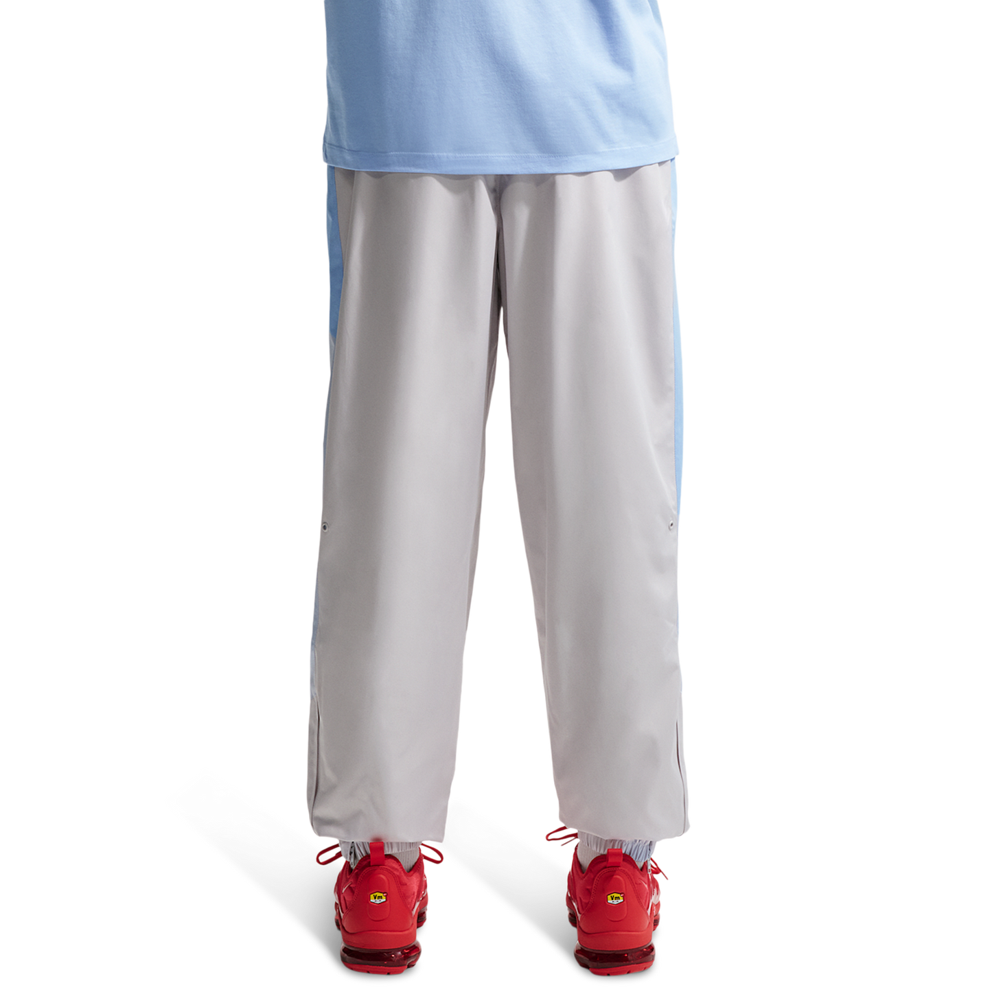 Nike NSW Windrunner Pants - Men's - Vast Grey/Hydrogen Blue/Hydrogen Blue