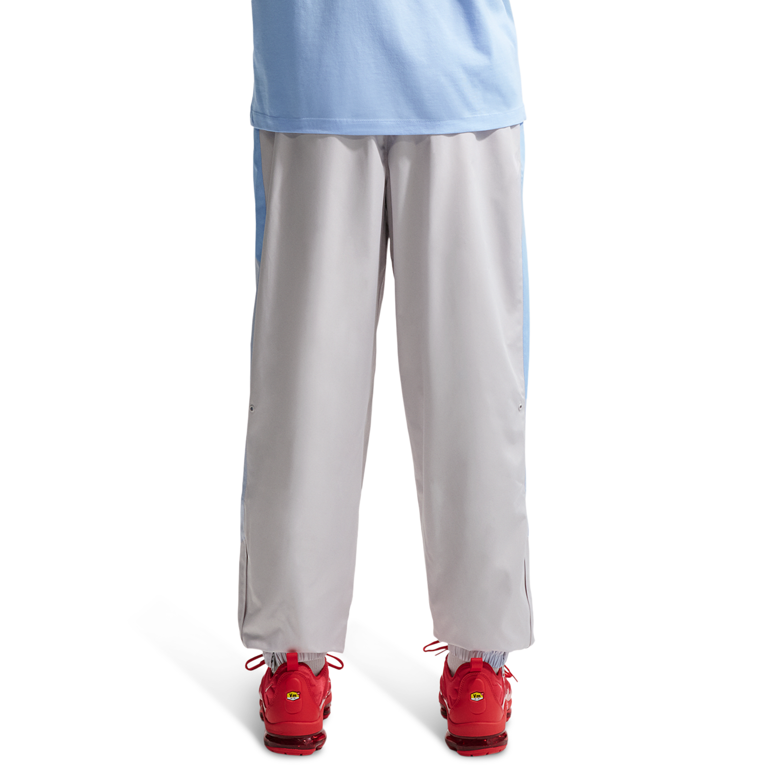 Nike NSW Windrunner Pants - Men's - Vast Grey/Hydrogen Blue/Hydrogen Blue