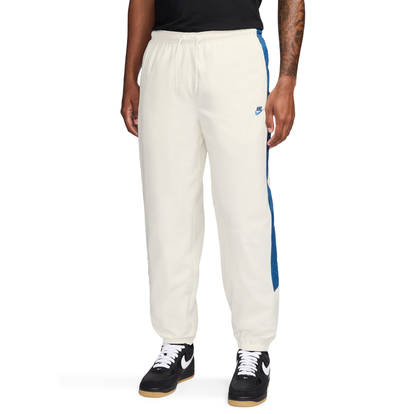 Nike NSW Windrunner Pants - Men's - Blue/White