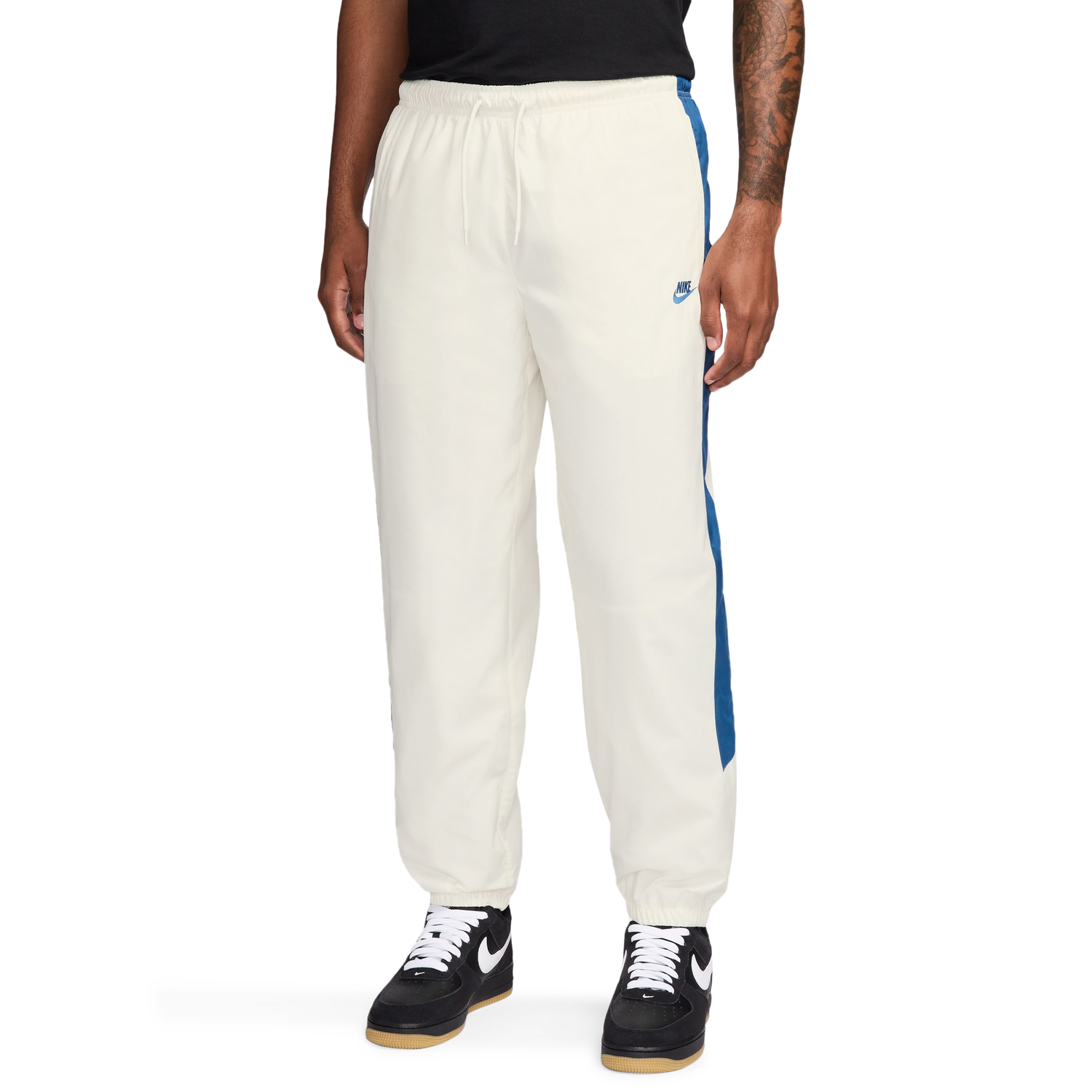 Nike NSW Windrunner Pants - Men's - Blue/White