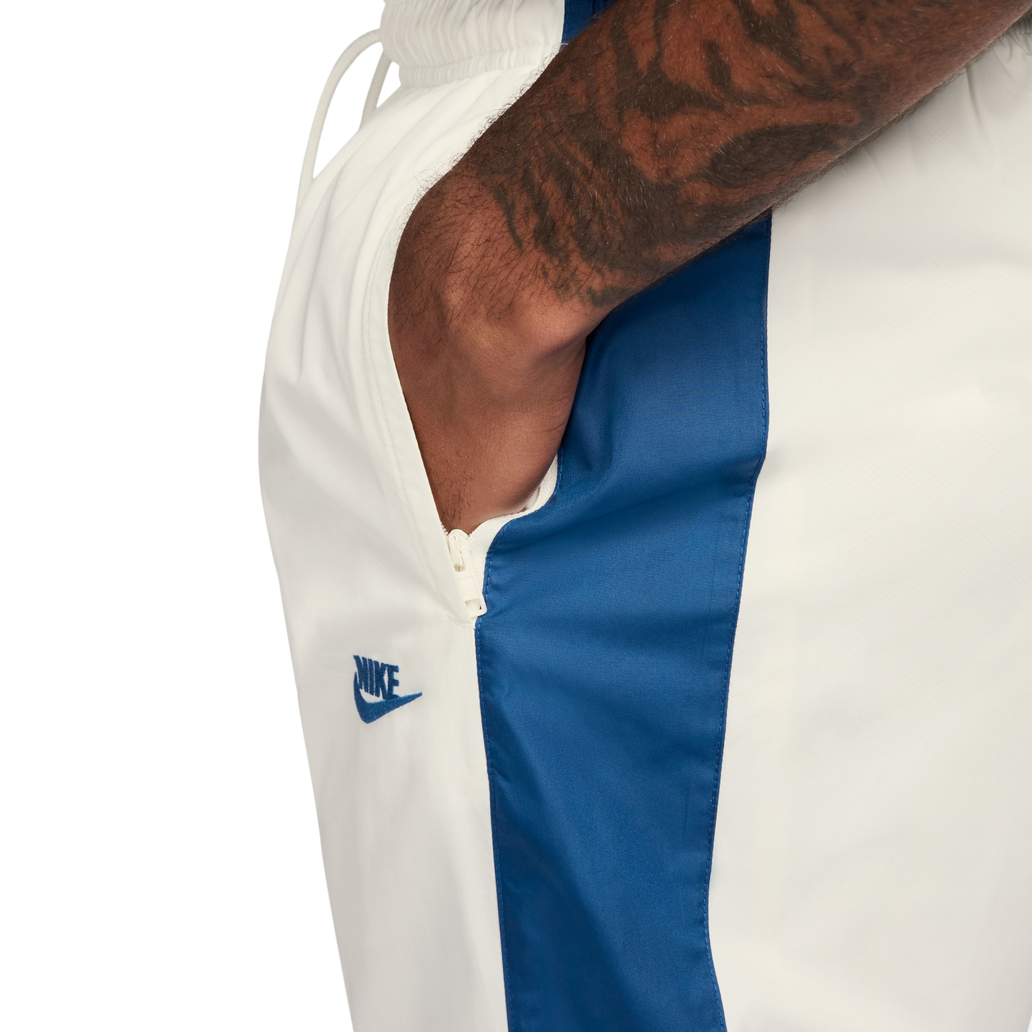 Nike NSW Windrunner Pants - Men's - Blue/White