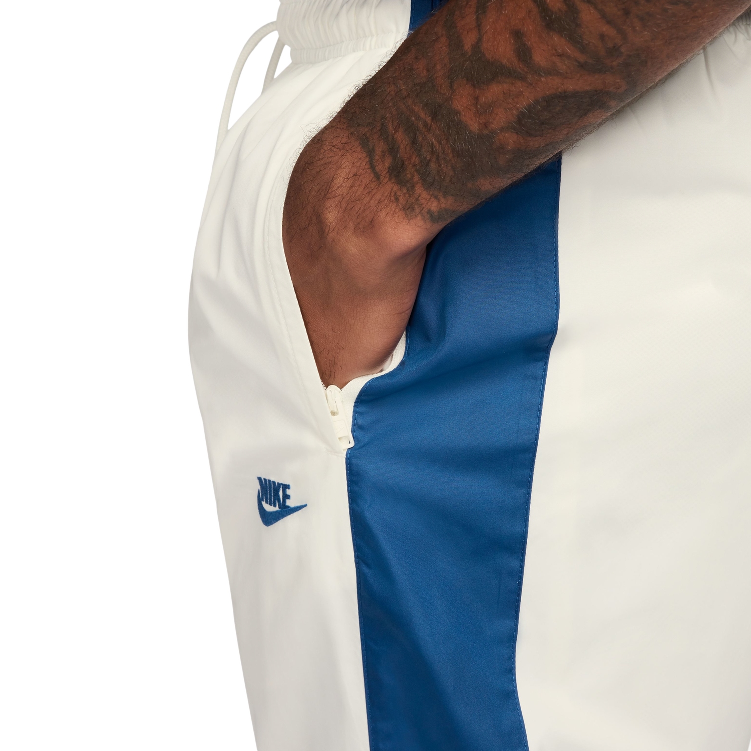 Nike NSW Windrunner Pants - Men's - Blue/White