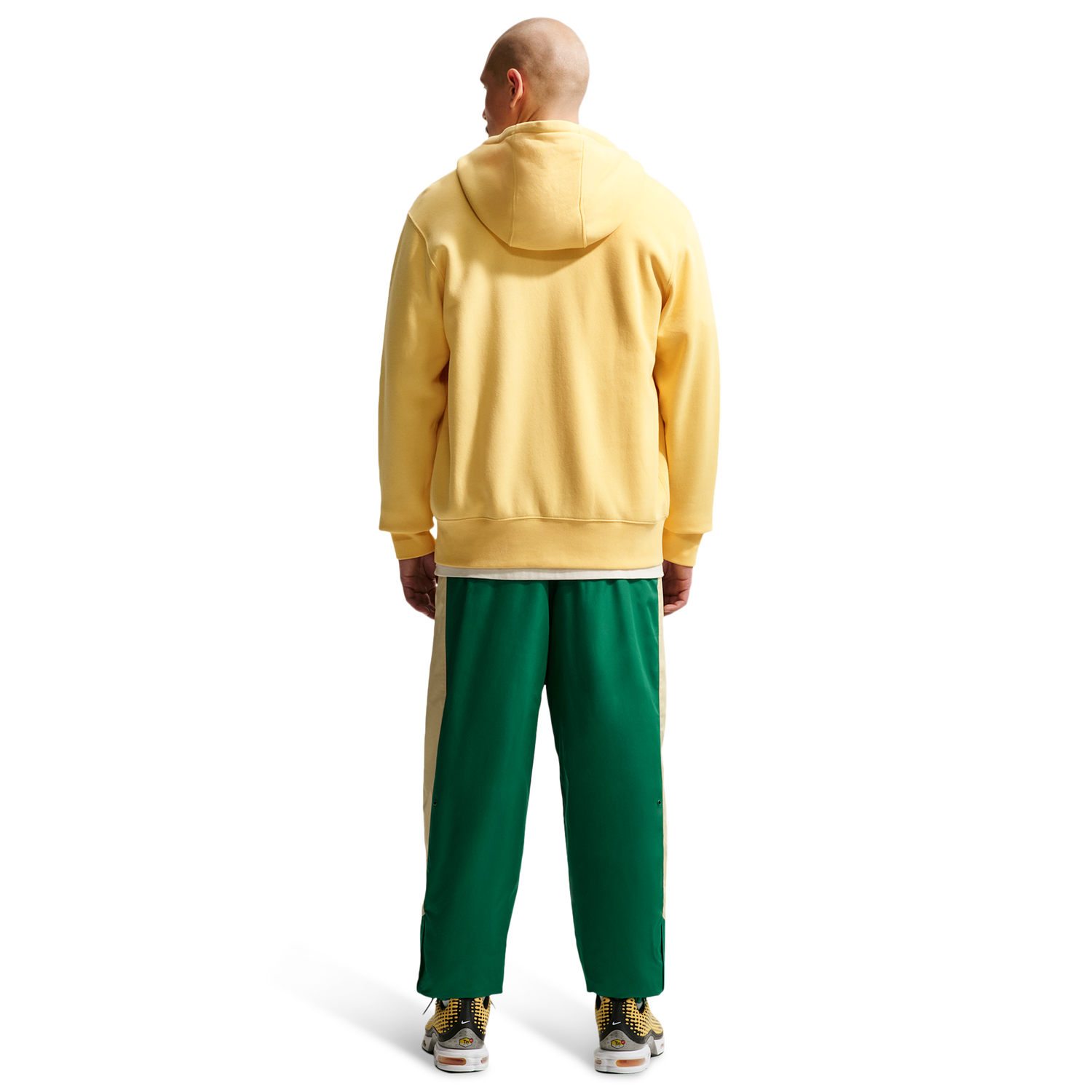 Nike NSW Windrunner Pants - Men's - Topaz Gold/Malachite/Topaz Gold