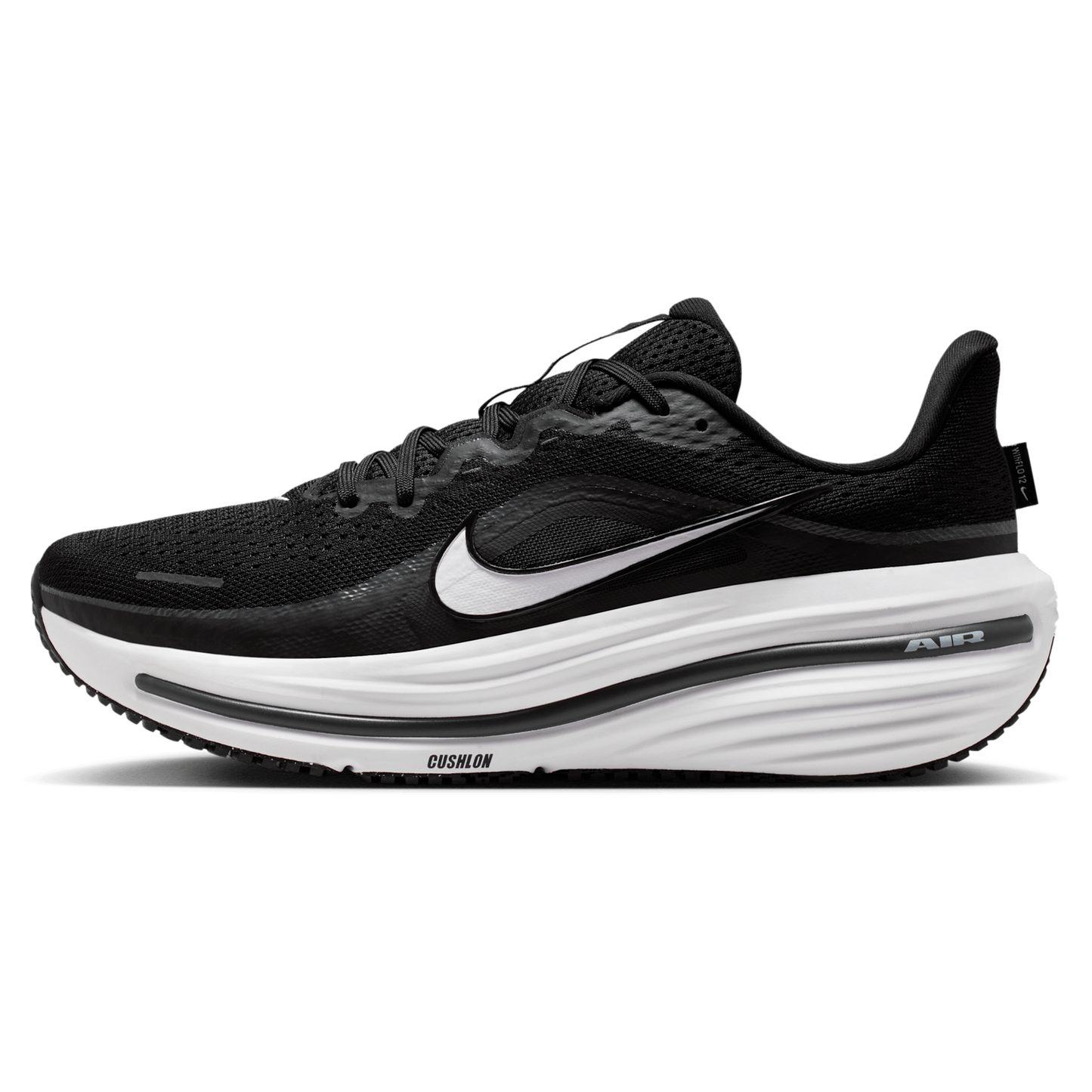 Nike Air Winflo 12 - Men's - Black/White/Dk Smoke Grey