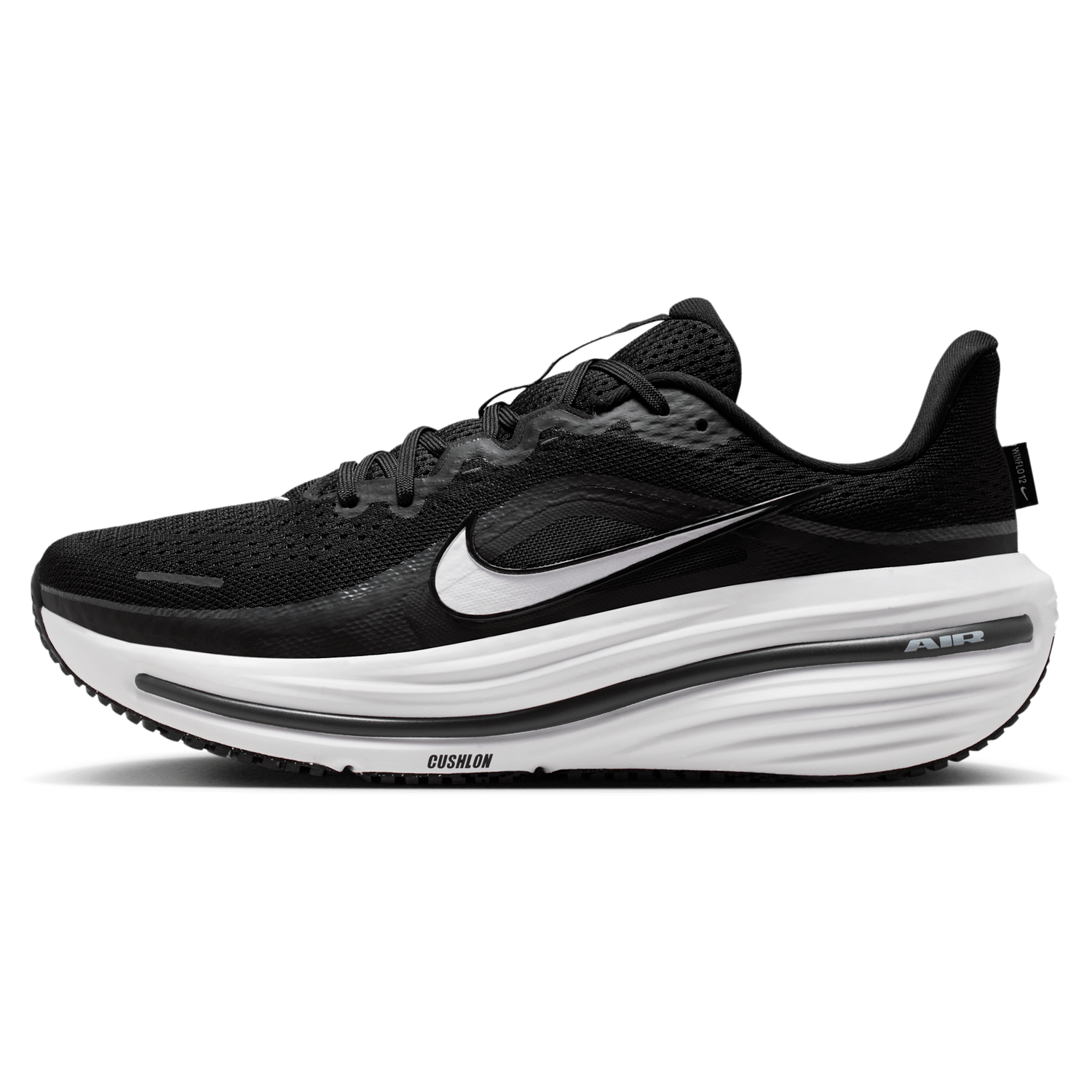 Nike Air Winflo 12 - Men's - Black/White/Dk Smoke Grey