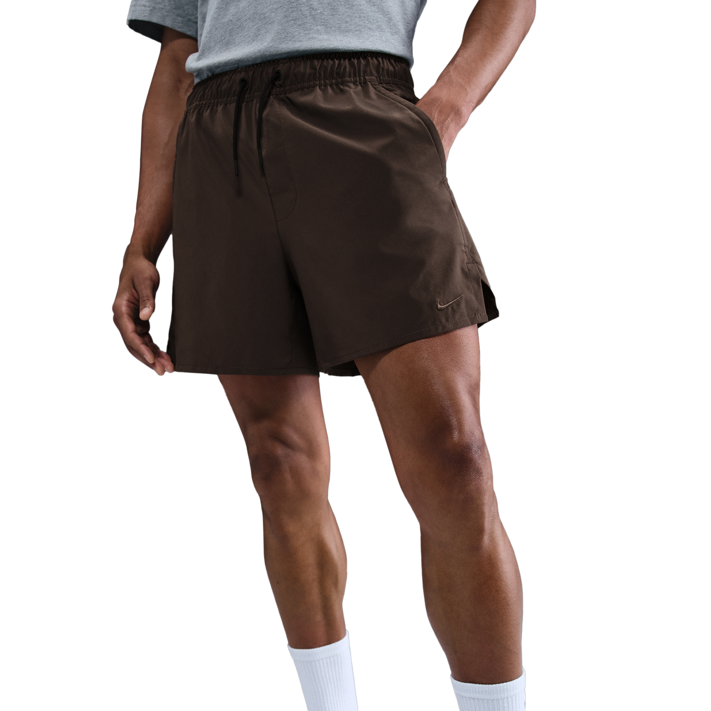 Nike Unlimited 5 Inch Unlined Shorts - Men's - Baroque Brown/Black/Baroque Brown