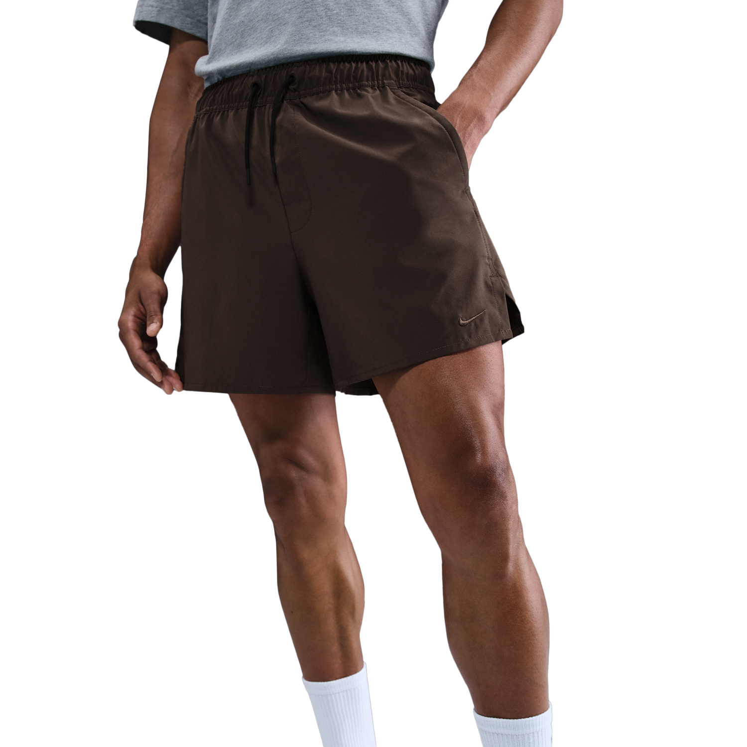 Nike Unlimited 5 Inch Unlined Shorts - Men's - Baroque Brown/Black/Baroque Brown