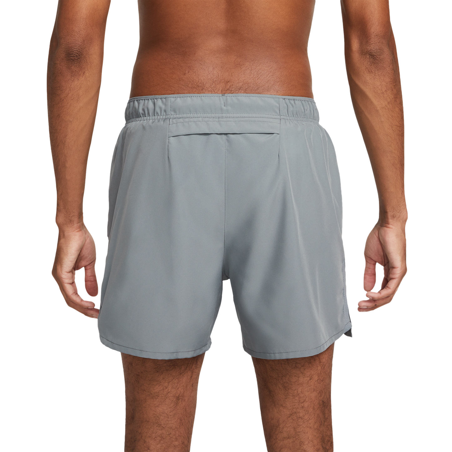 Nike Dri-FIT Challenger 5BF Shorts - Men's - Smoke Grey/Smoke Grey/Black