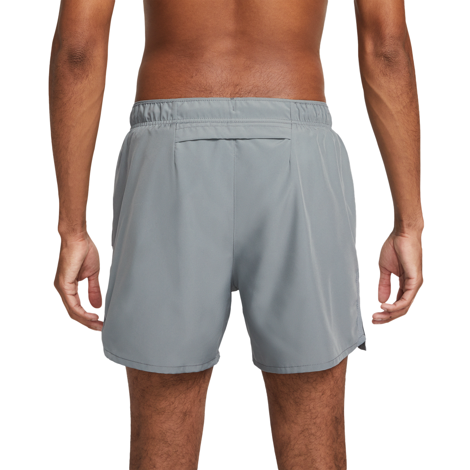 Nike Dri-FIT Challenger 5BF Shorts - Men's - Smoke Grey/Smoke Grey/Black
