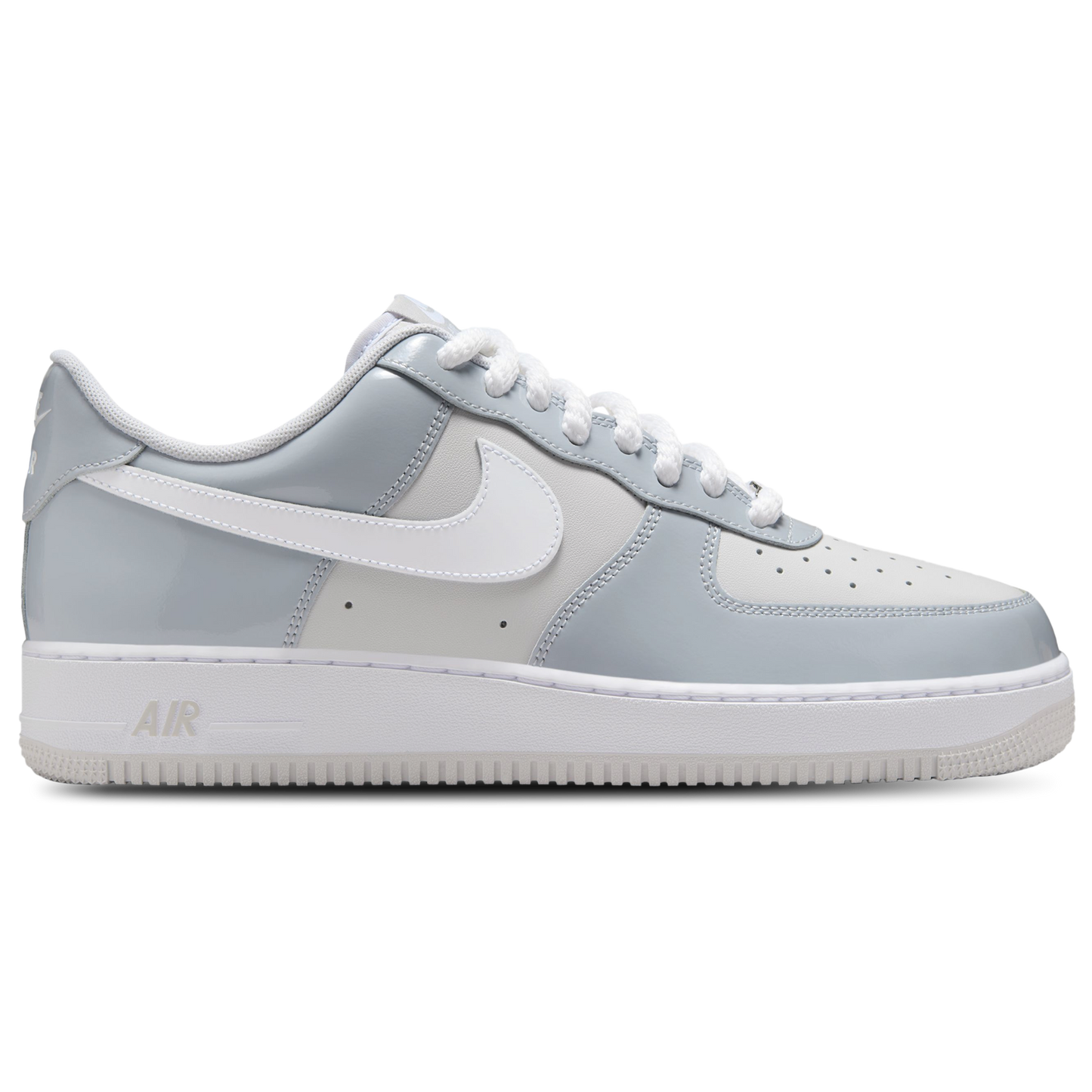 Nike Air Force 1 '07 LV8 Edge - Men's - Wolf Grey/Vast Grey/White