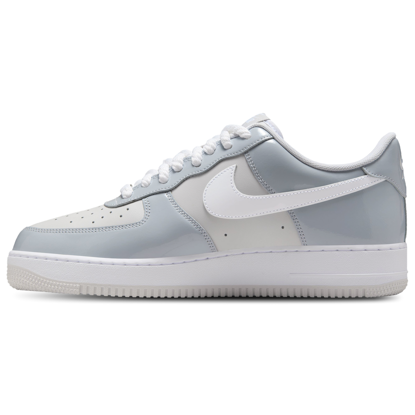Nike Air Force 1 '07 LV8 Edge - Men's - Wolf Grey/Vast Grey/White