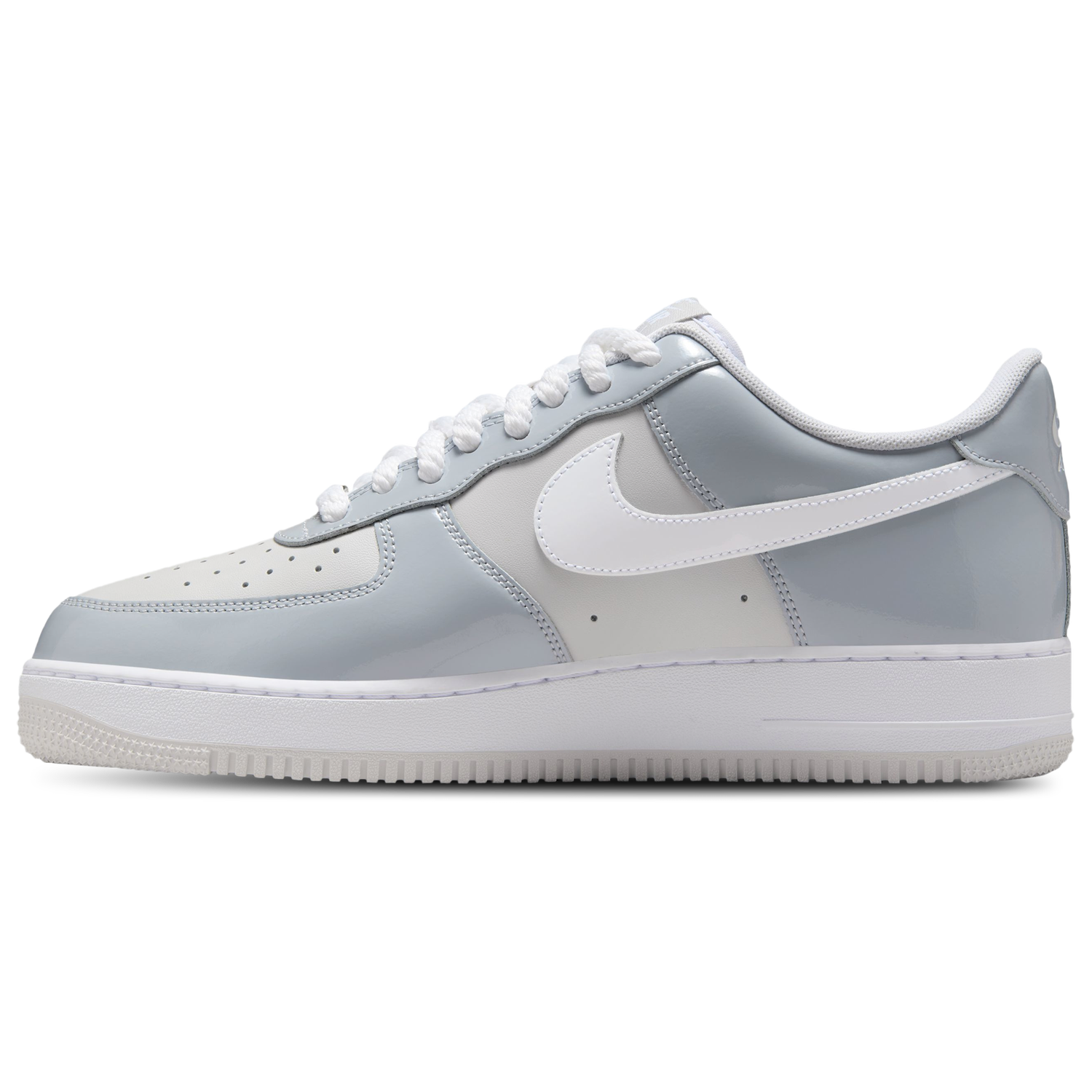 Nike Air Force 1 '07 LV8 Edge - Men's - Wolf Grey/Vast Grey/White