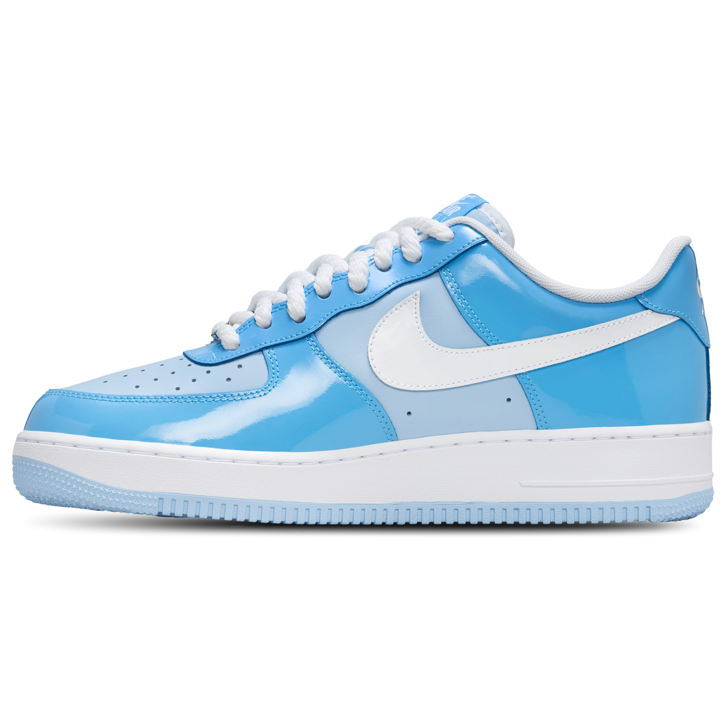 Nike Air Force 1 '07 LV8 Edge - Men's - Psychic Blue/White/University Blue