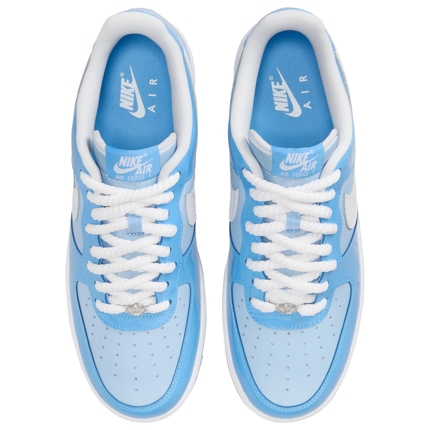 Nike Air Force 1 '07 LV8 Edge - Men's - Psychic Blue/White/University Blue