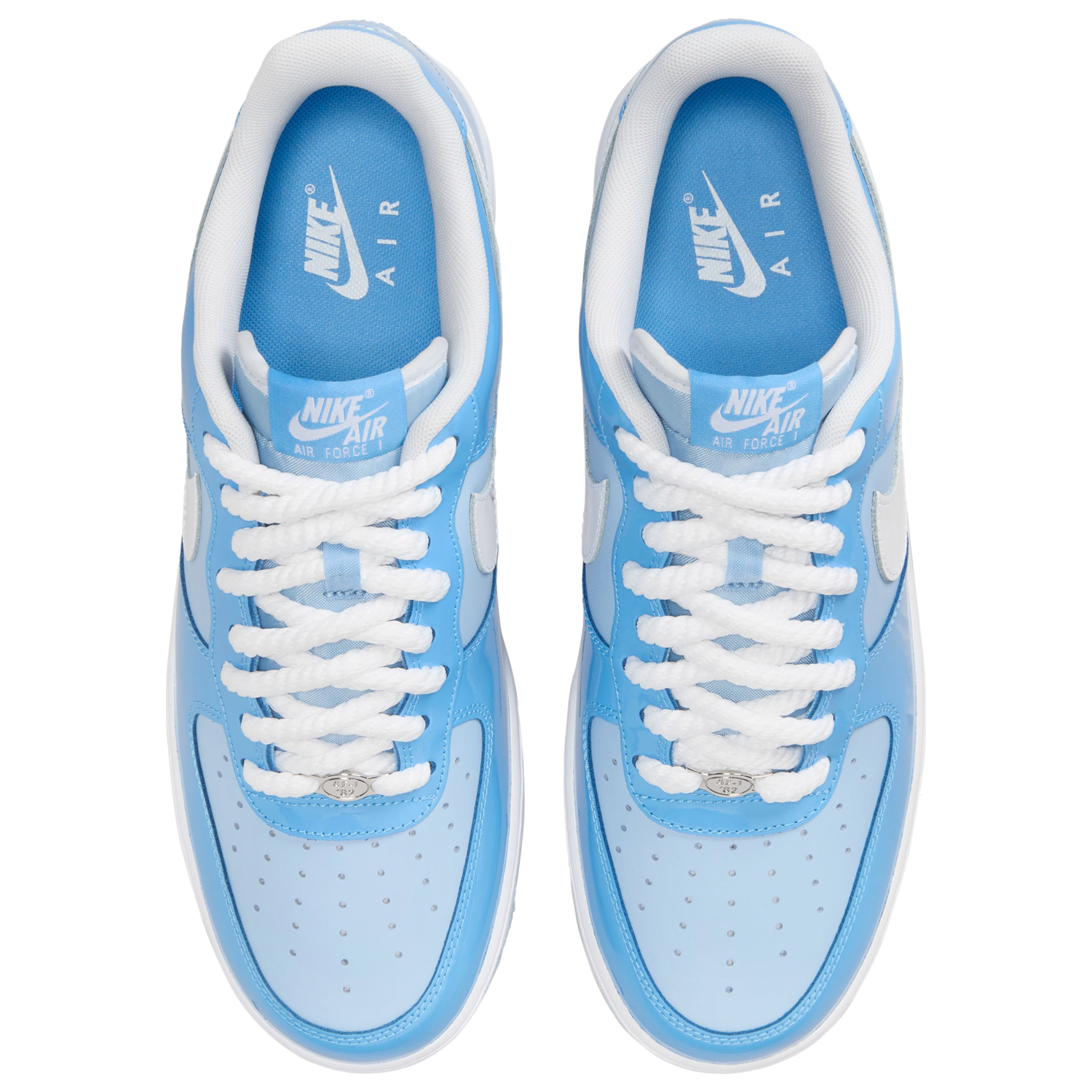 Nike Air Force 1 '07 LV8 Edge - Men's - Psychic Blue/White/University Blue