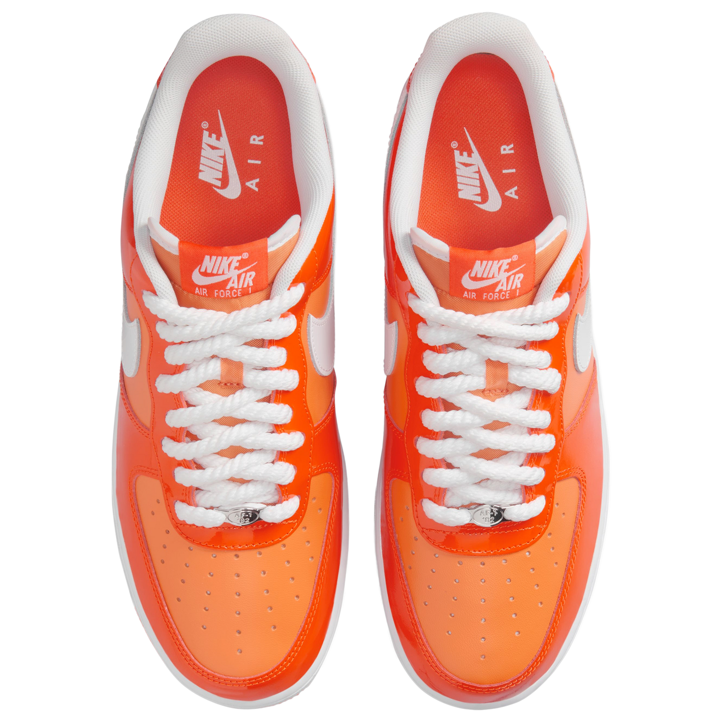Nike Air Force 1 '07 LV8 Edge - Men's - Safety Orange/White