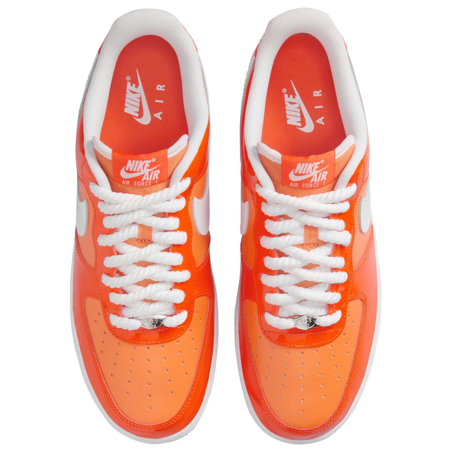Nike Air Force 1 '07 LV8 Edge - Men's - Safety Orange/White