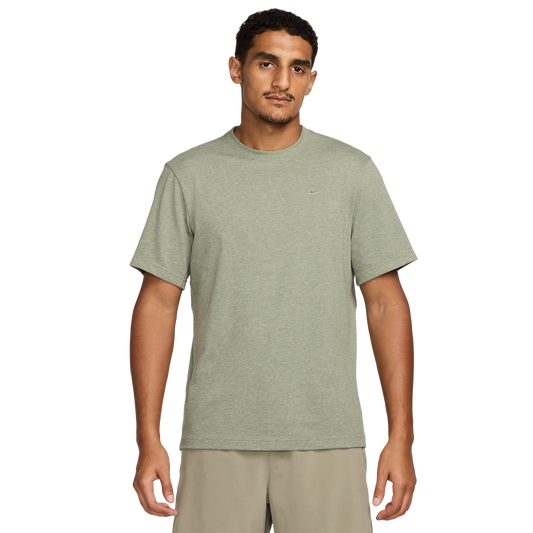 Nike Dri-FIT Primary Statement Short Sleeve T-Shirt - Men's - Heather/Light Army/Light Army