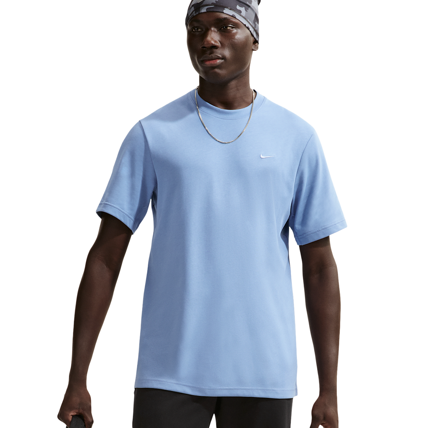 Nike Dri-FIT Primary Statement Short Sleeve T-Shirt - Men's - Work Blue/Work Blue