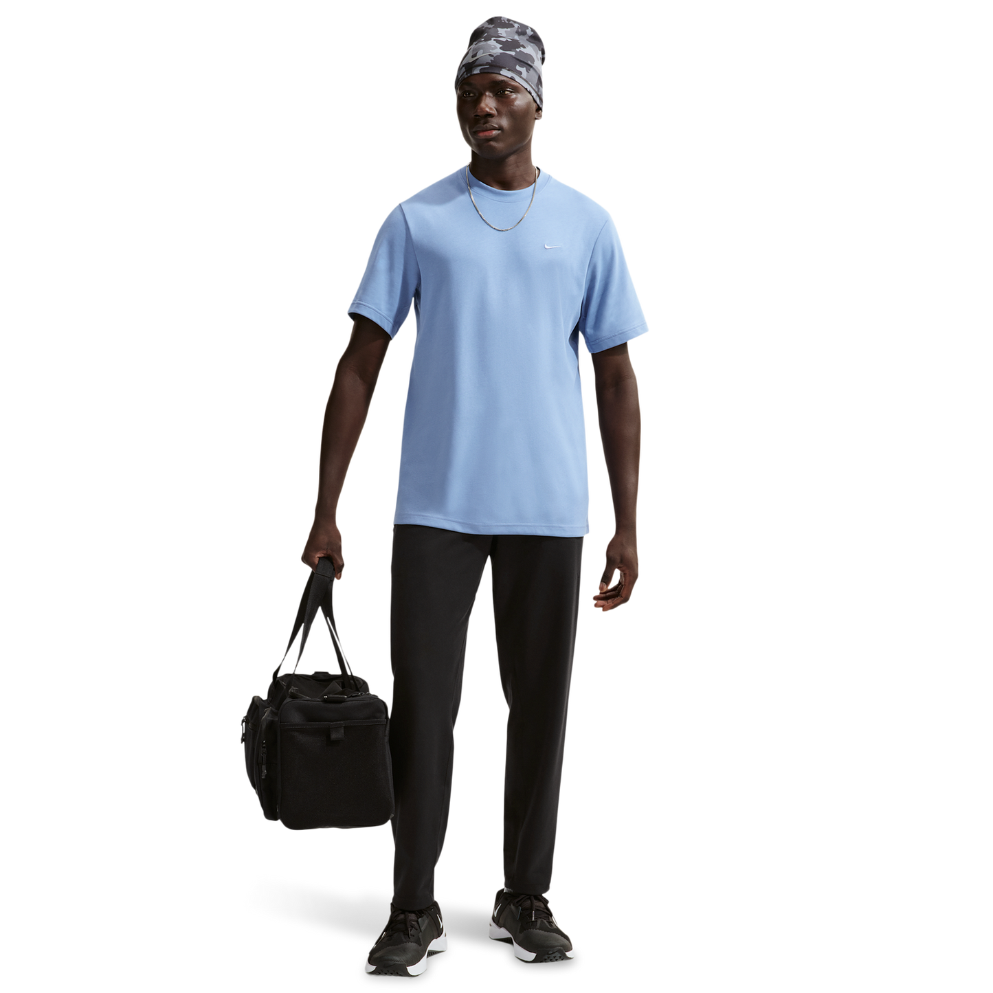Nike Dri-FIT Primary Statement Short Sleeve T-Shirt - Men's - Work Blue/Work Blue