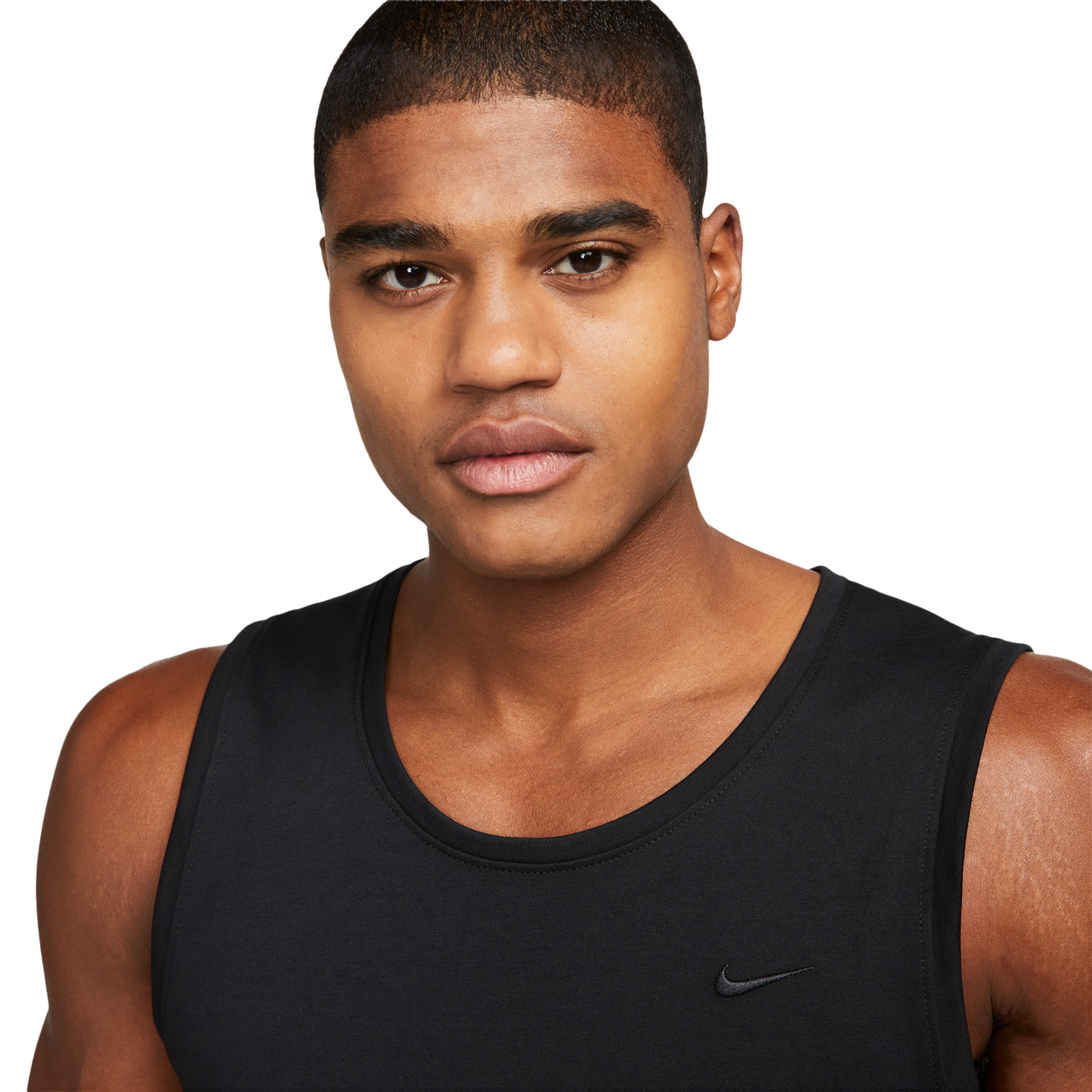 Nike Dri-FIT Primary Statement Tank - Men's - Black/Black