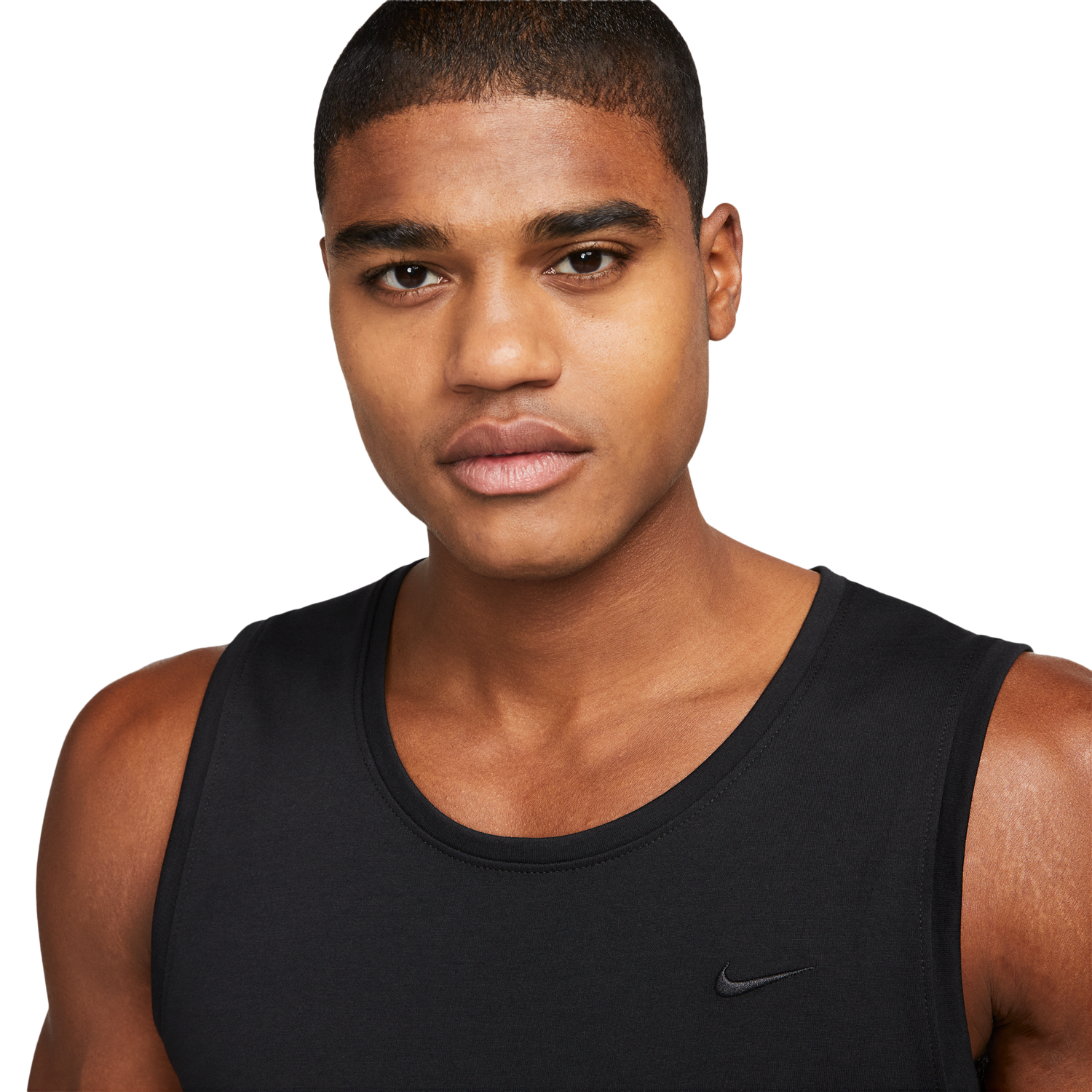 Nike Dri-FIT Primary Statement Tank - Men's - Black/Black
