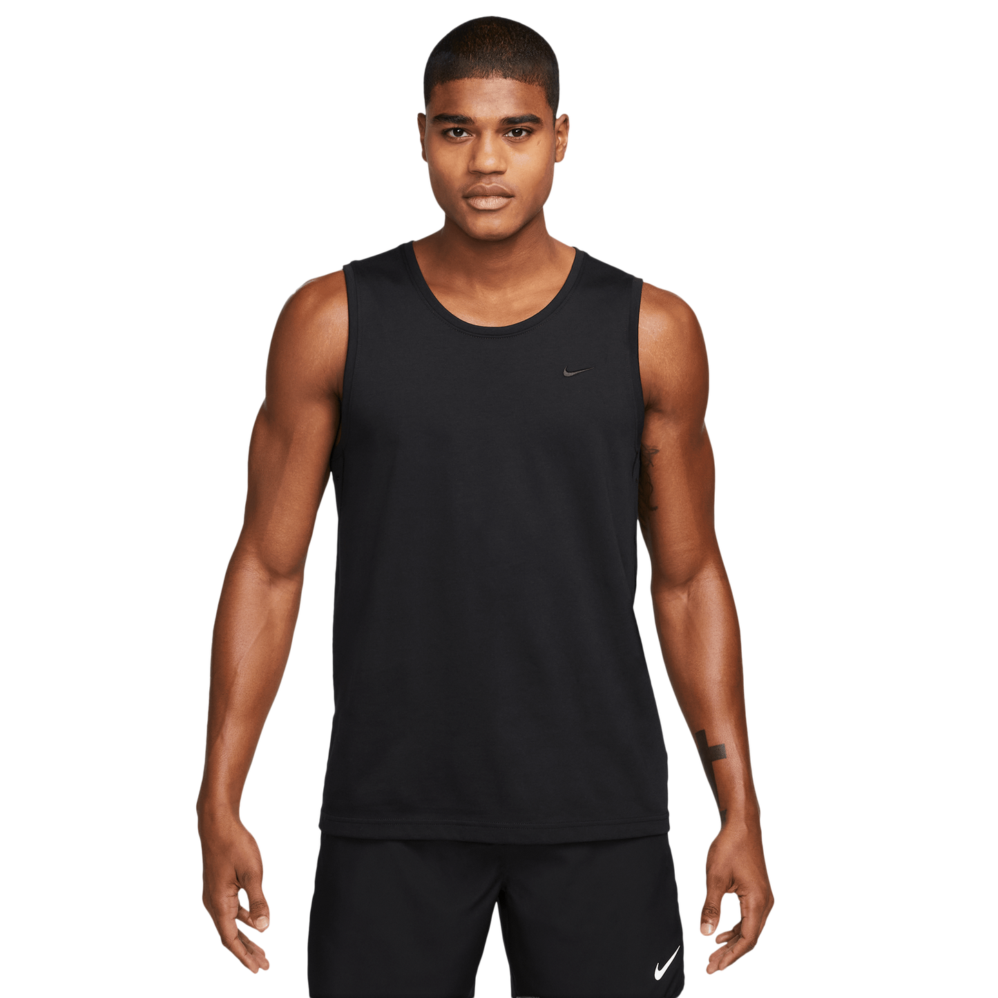 Nike Dri-FIT Primary Statement Tank - Men's - Black/Black