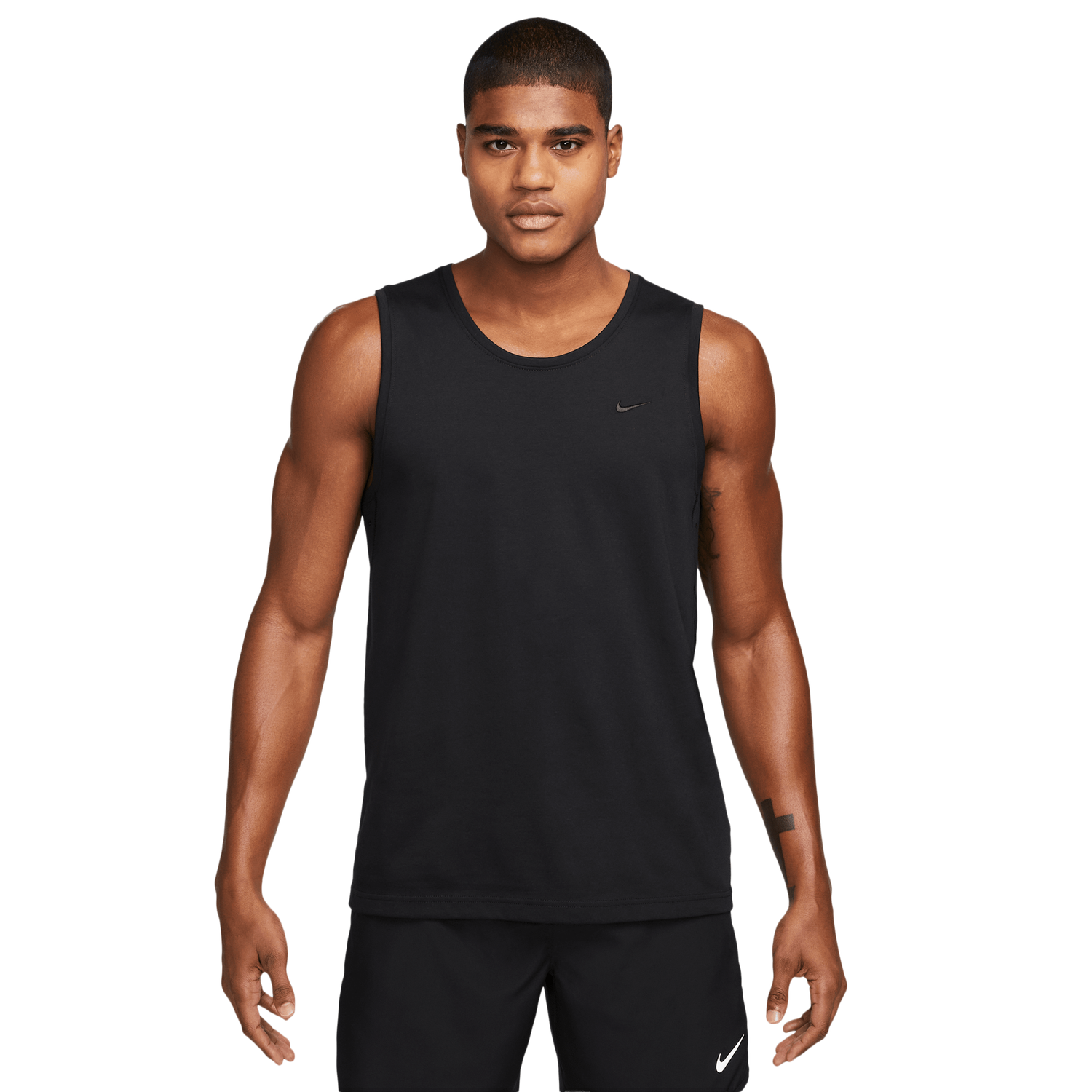 Nike Dri-FIT Primary Statement Tank - Men's - Black/Black