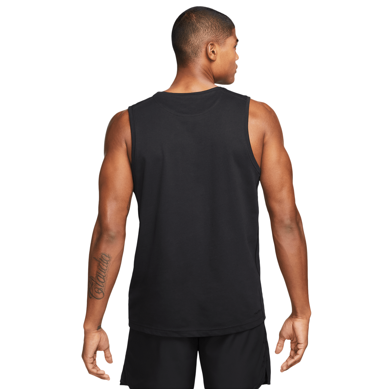 Nike Dri-FIT Primary Statement Tank - Men's - Black/Black