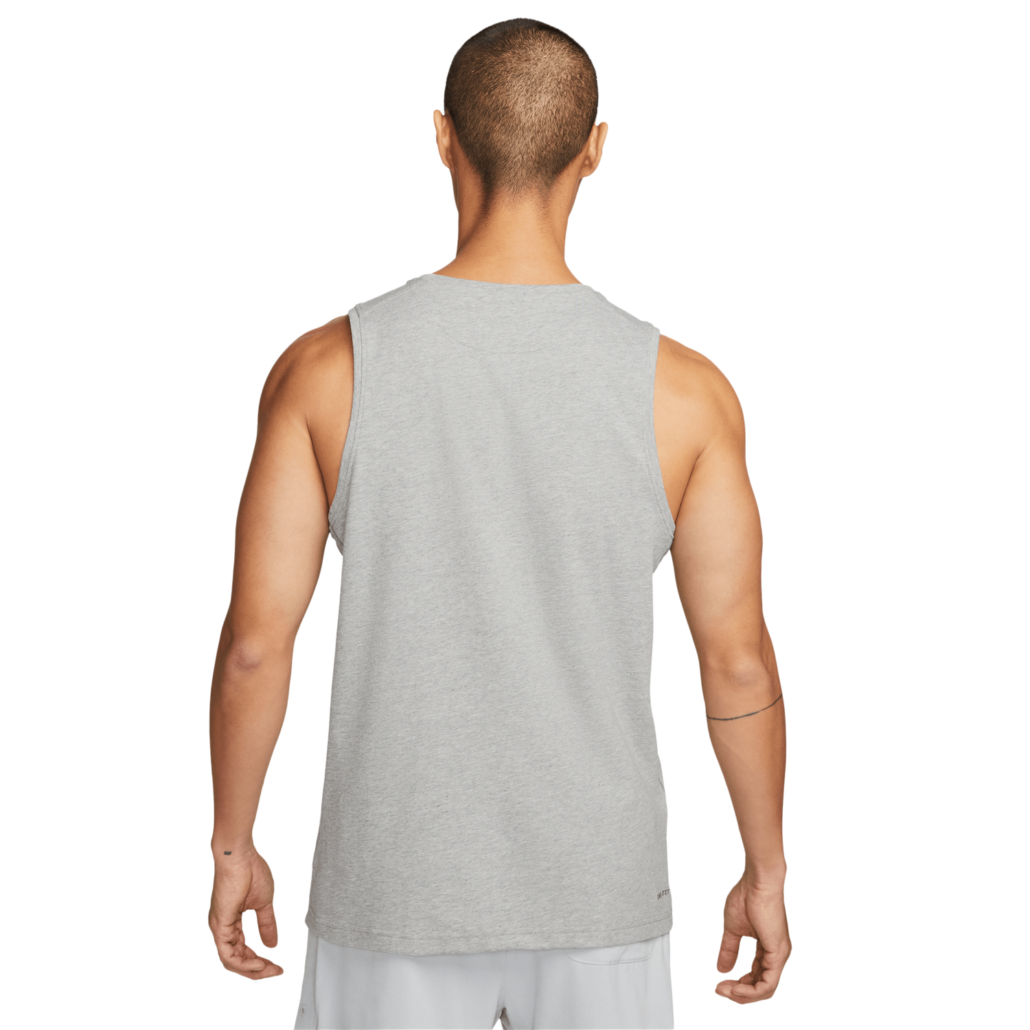 Nike Dri-FIT Primary Statement Tank - Men's - Dk Grey Heather/Heather/Smoke Grey