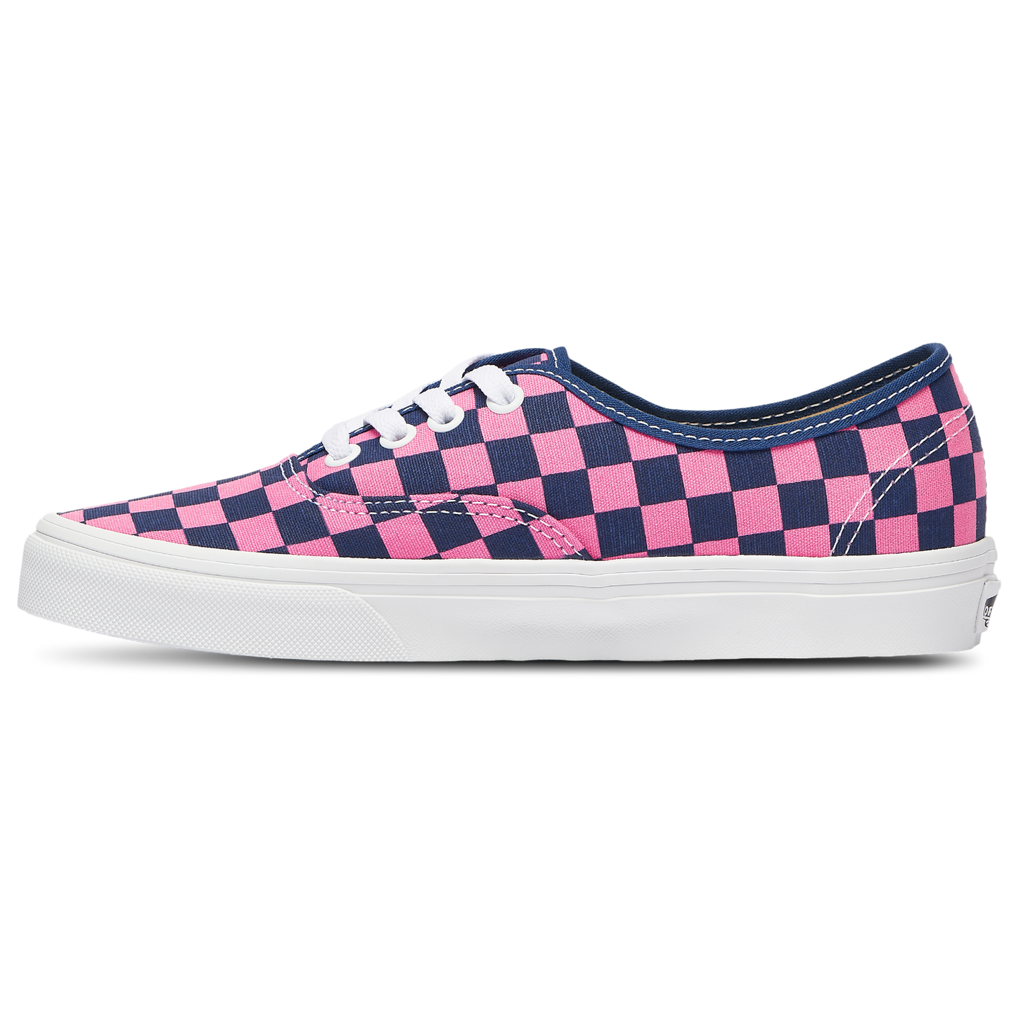 Vans OMU Authentic Checkerboard - Women's - Indigo/Pink Fizz