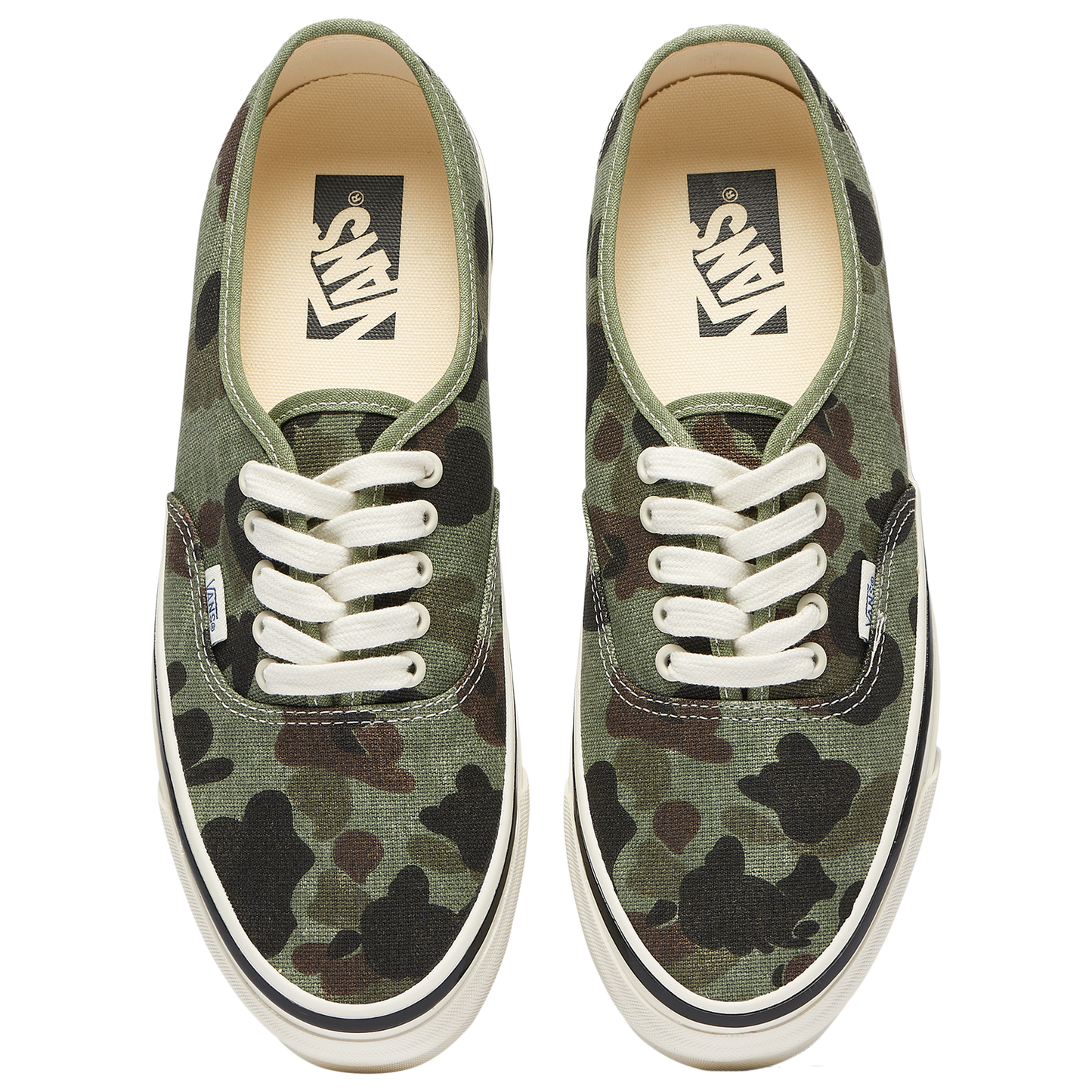 Vans LX Authentic 44 Duck Camo - Men's - Brown/Green