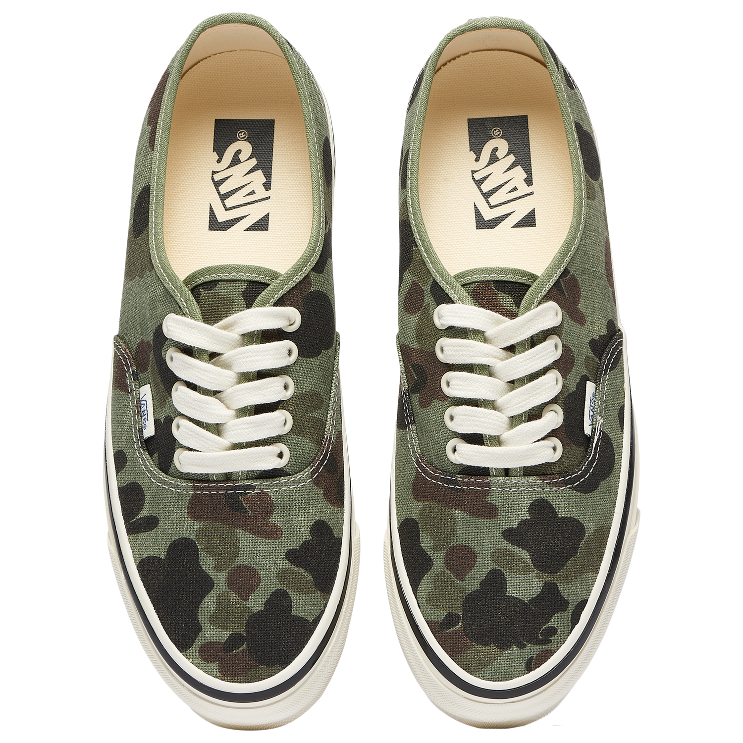 Vans LX Authentic 44 Duck Camo - Men's - Brown/Green