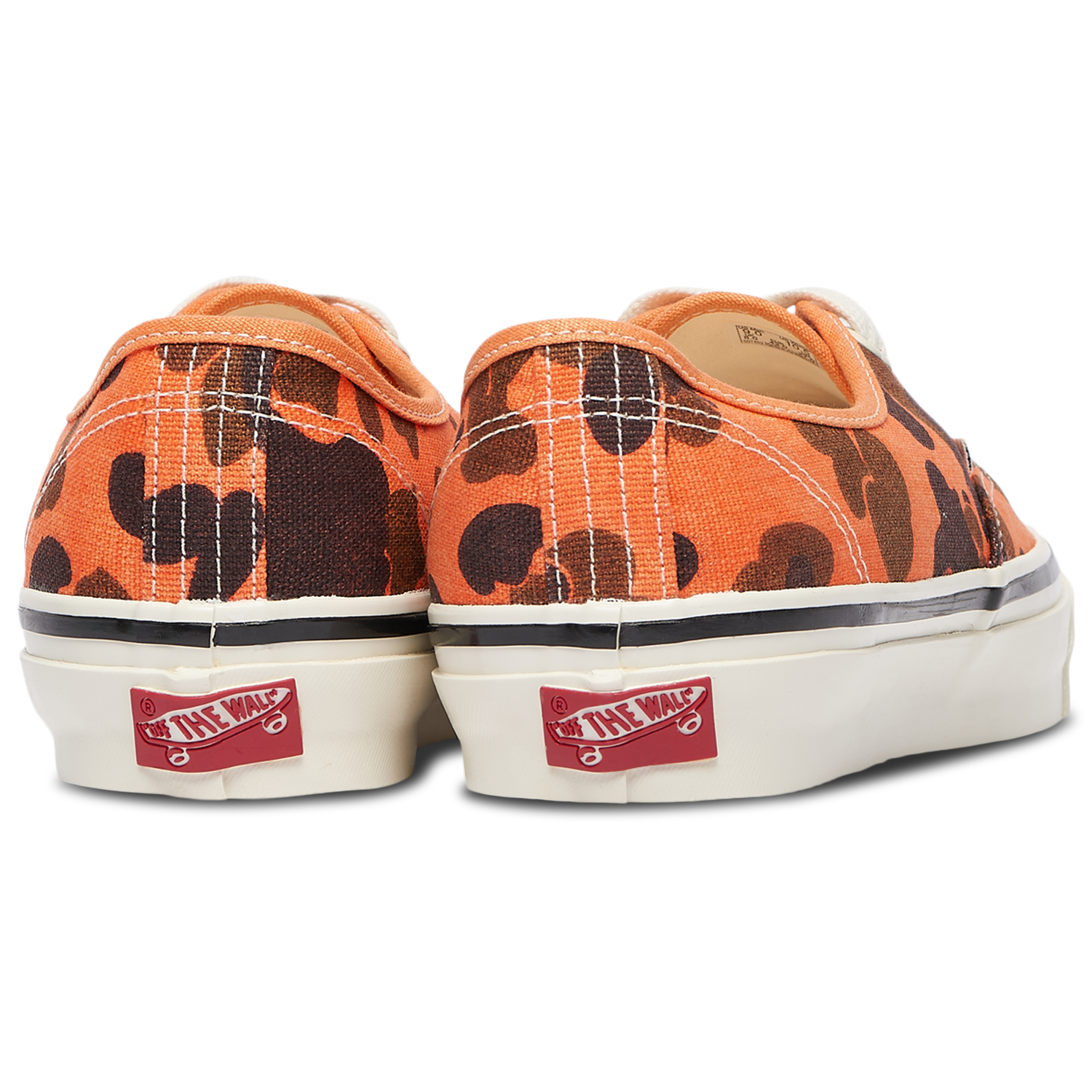 Vans LX Authentic 44 Duck Camo - Men's - Orange/Red