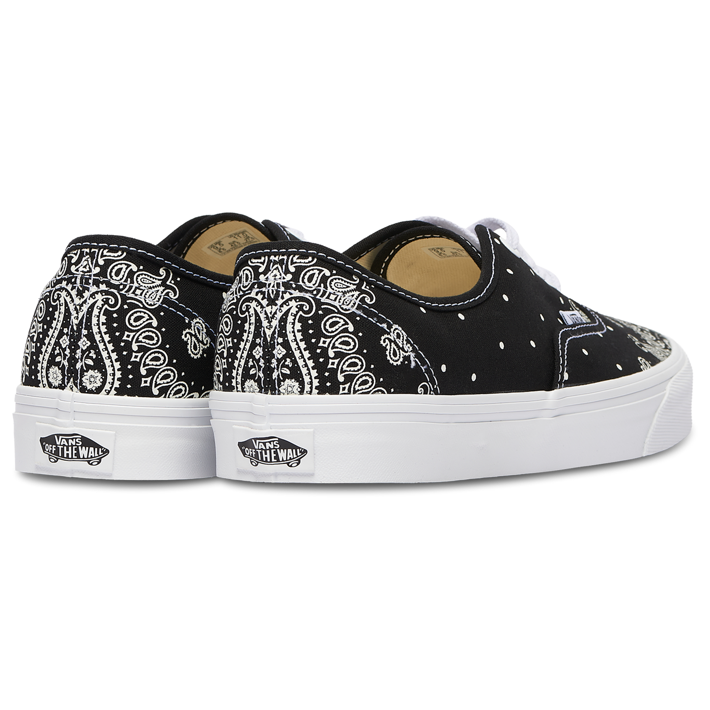 Vans Authentic Paisley - Men's - Black/White