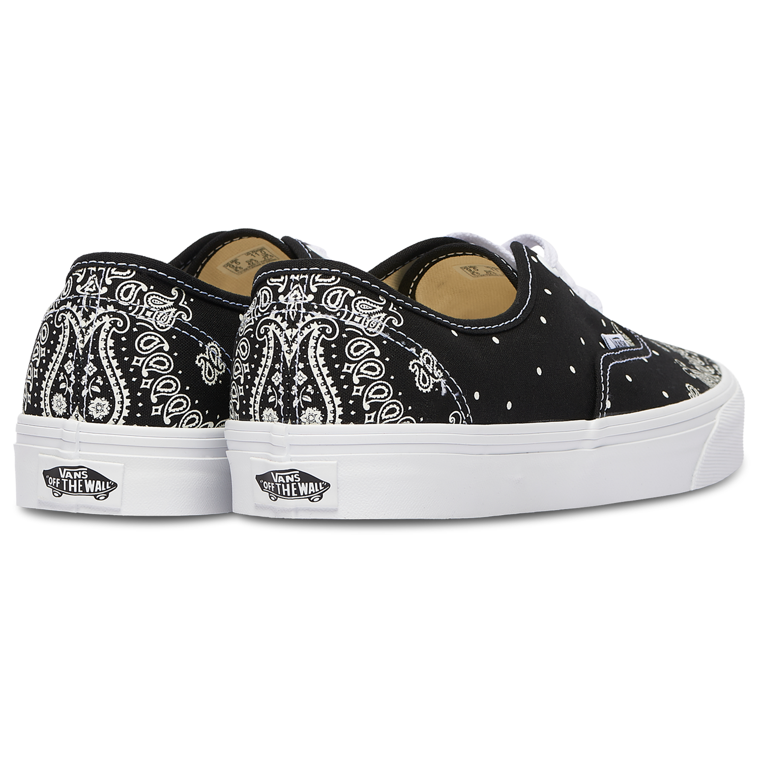 Vans Authentic Paisley - Men's - Black/White