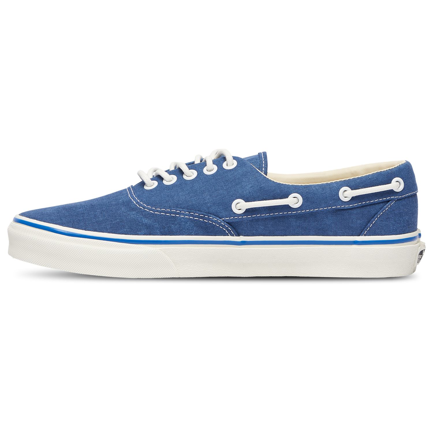 Vans Authentic Boat Shoes - Men's - Navy/Marshmallow